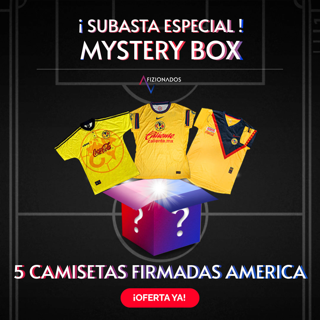 Subasta - Mystery Box: 5 Camisetas del America Firmadas