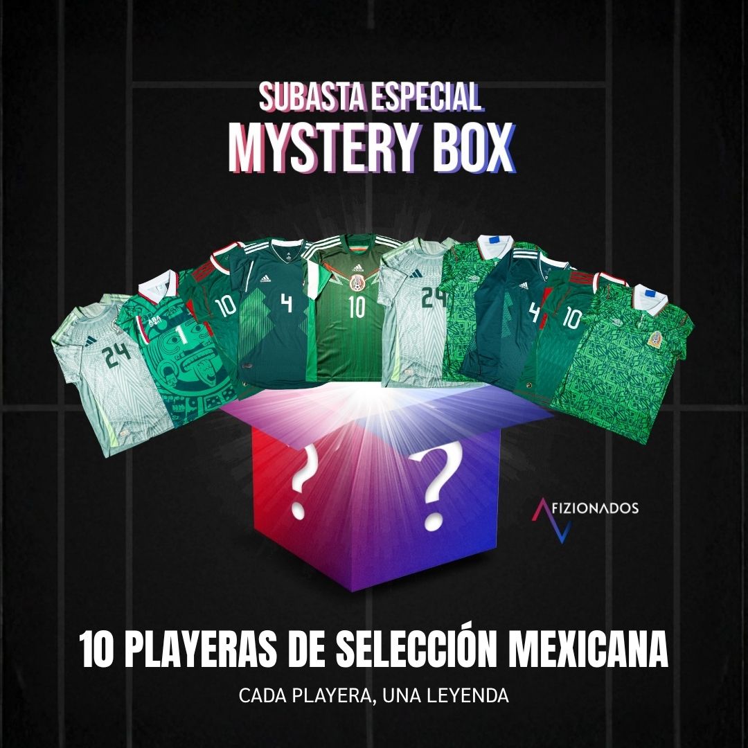 Subasta - Mystery Box: 10 Camisetas de la Selección Mexicana