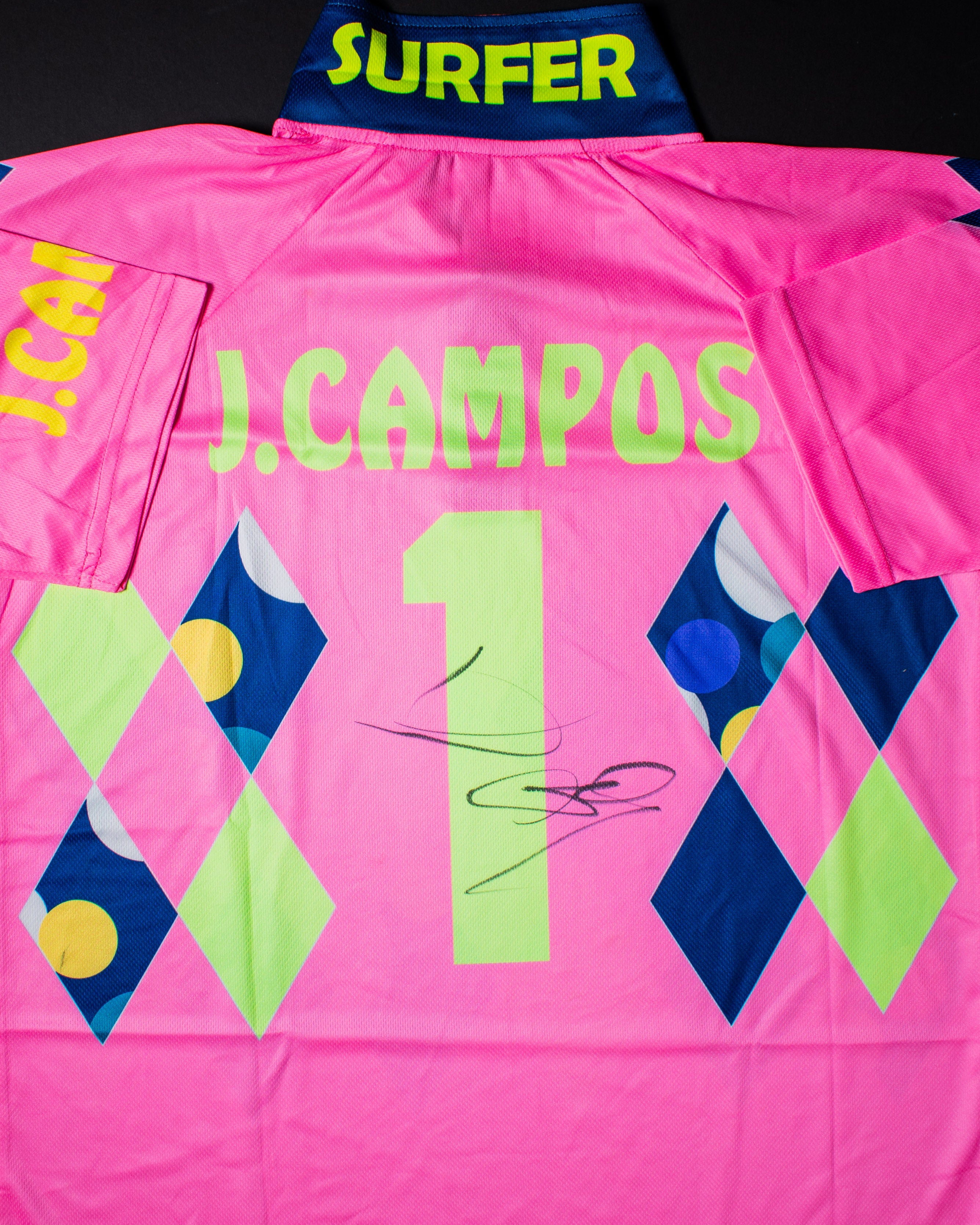 Subasta - Jorge Campos Jersey Firmado - Mexico