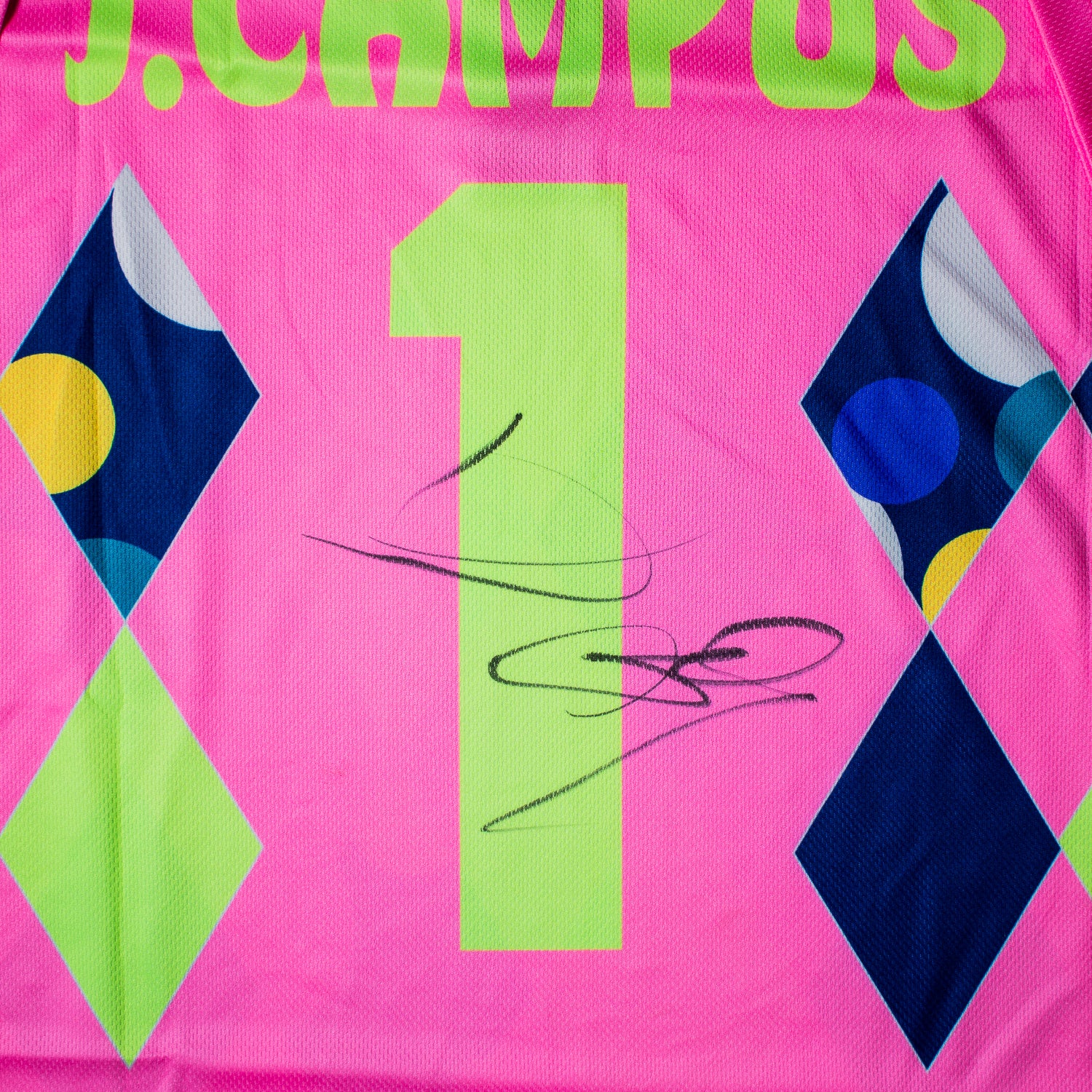 Jorge Campos Jersey Firmado - Mexico