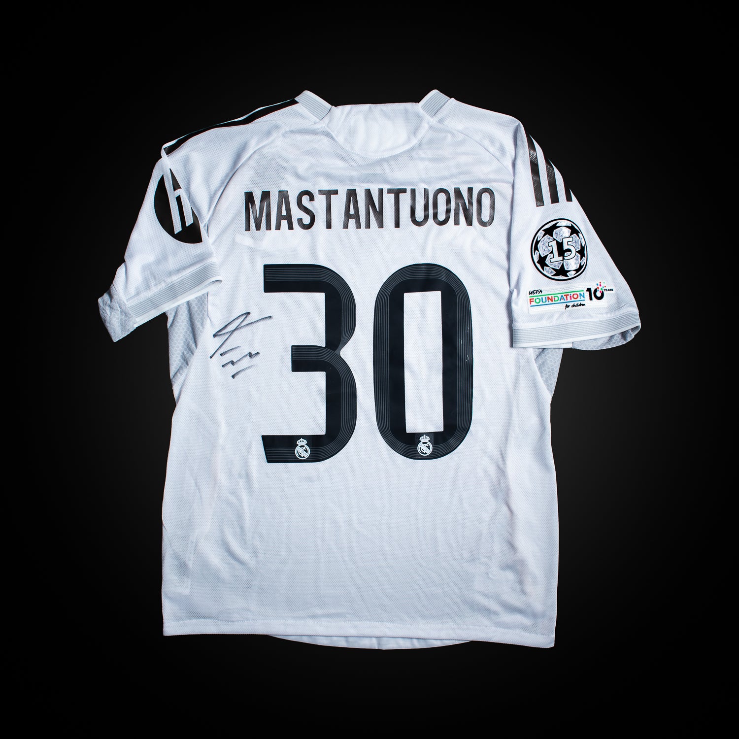 Jersey Firmado Franco Mastantuono - Real Madrid