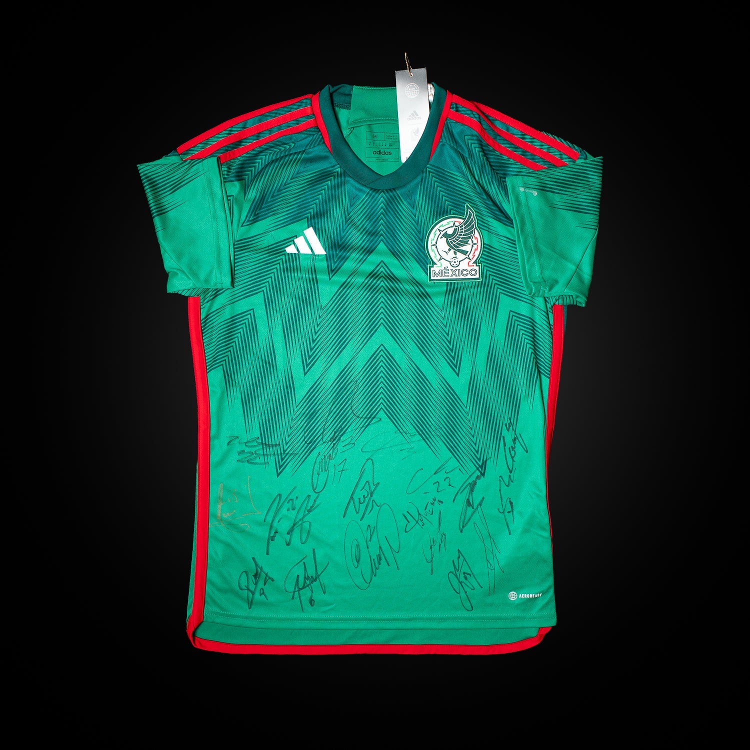 Subasta - Todo el Equipo Jersey Firmado - Mexico