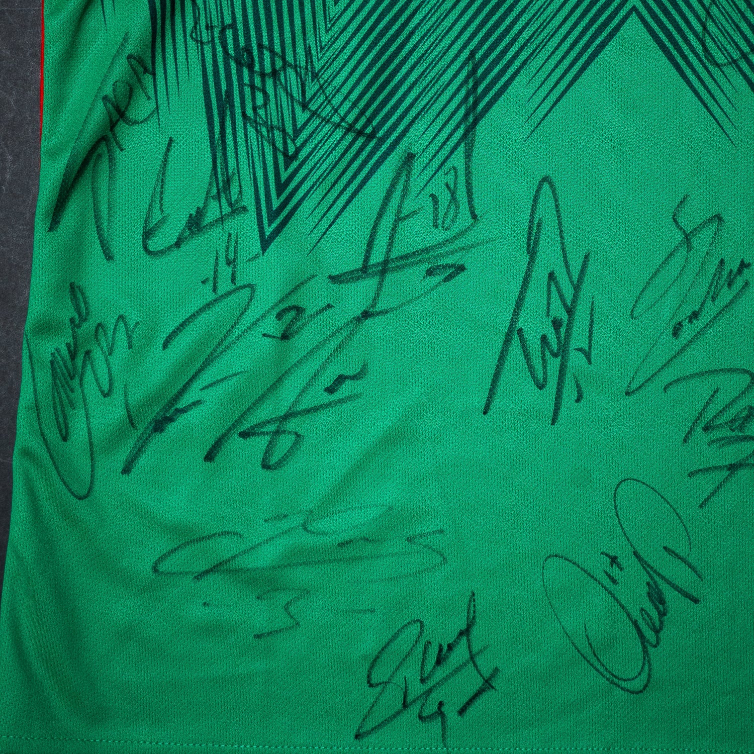 Subasta - Todo el Equipo Jersey Firmado - Mexico