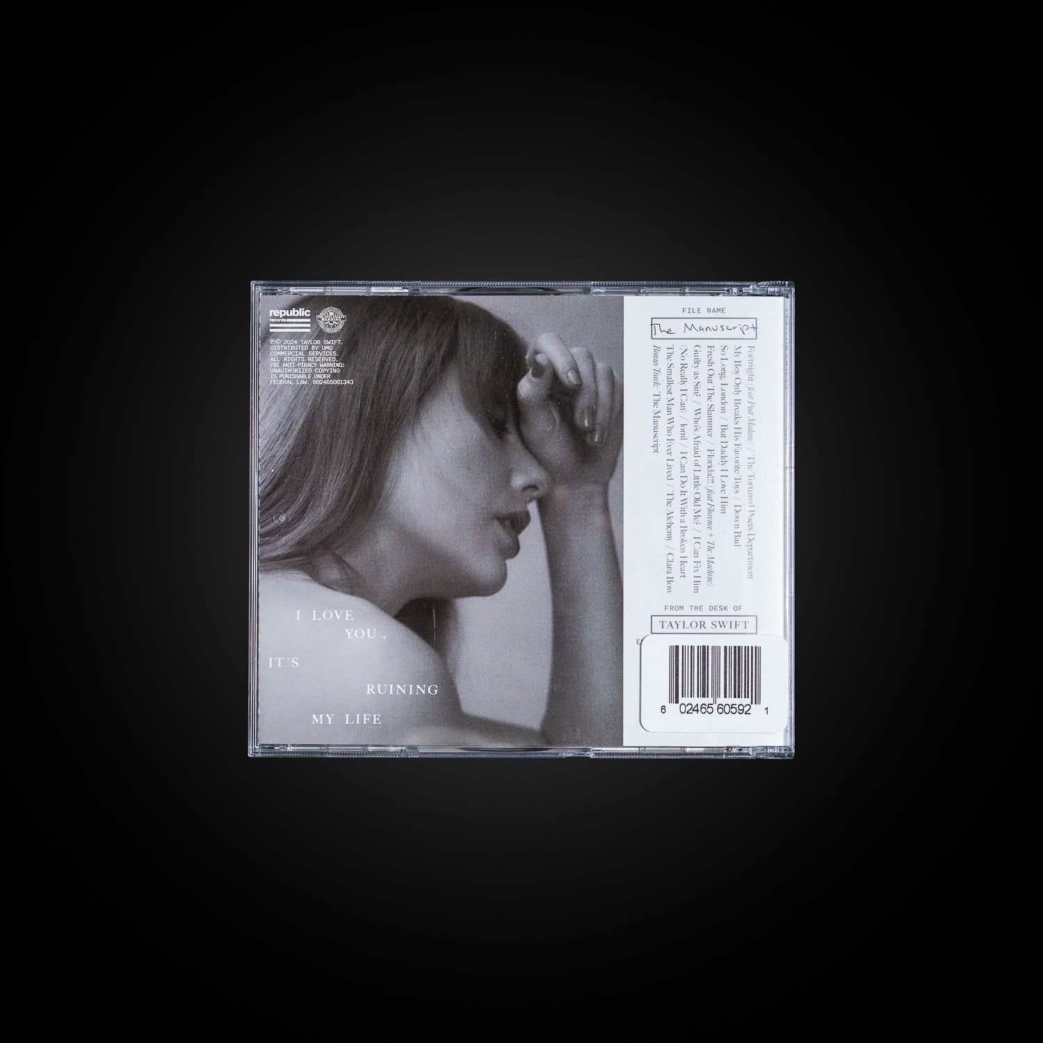 Taylor Swift Album Firmado