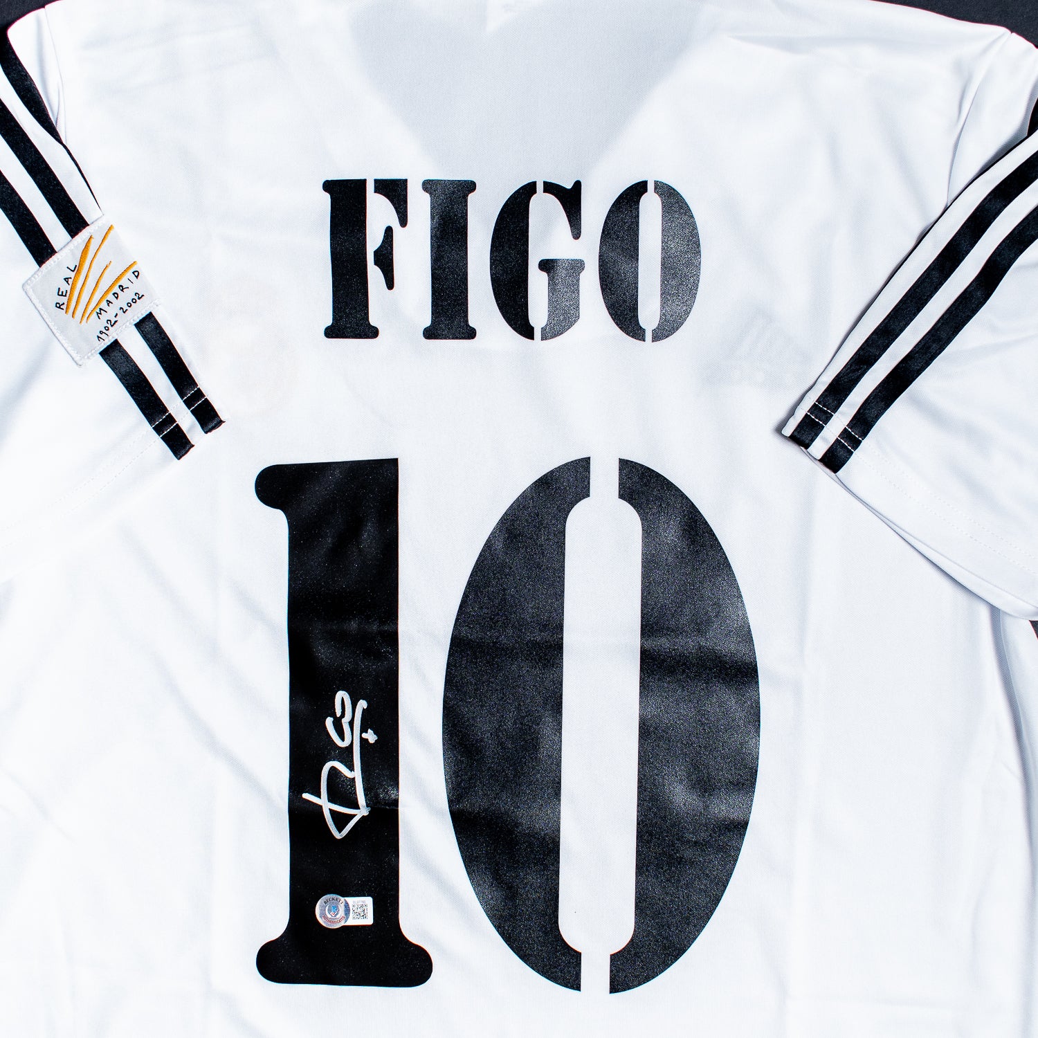 Luis Figo Jersey Firmado - Real Madrid