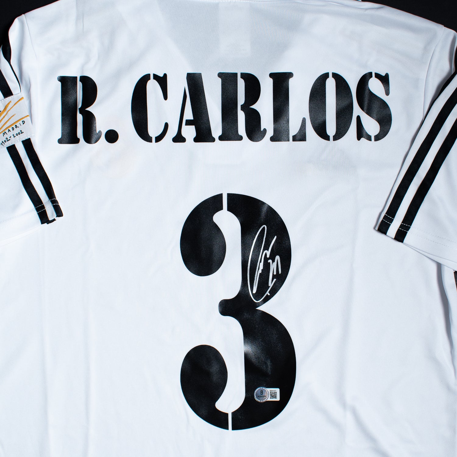Roberto Carlos Jersey Firmado - Real Madrid