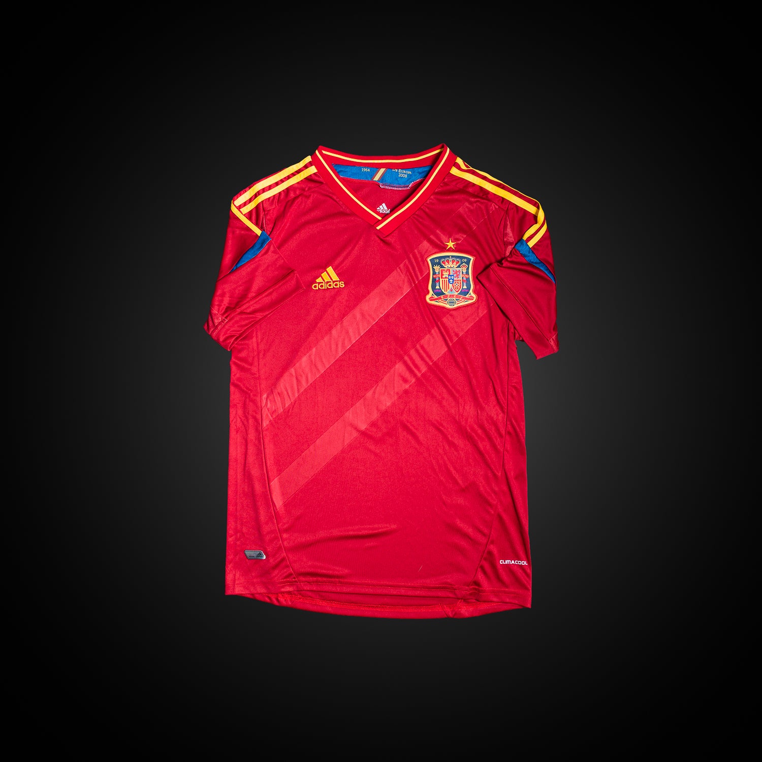 Xavi Hernandez Jersey Firmado - España