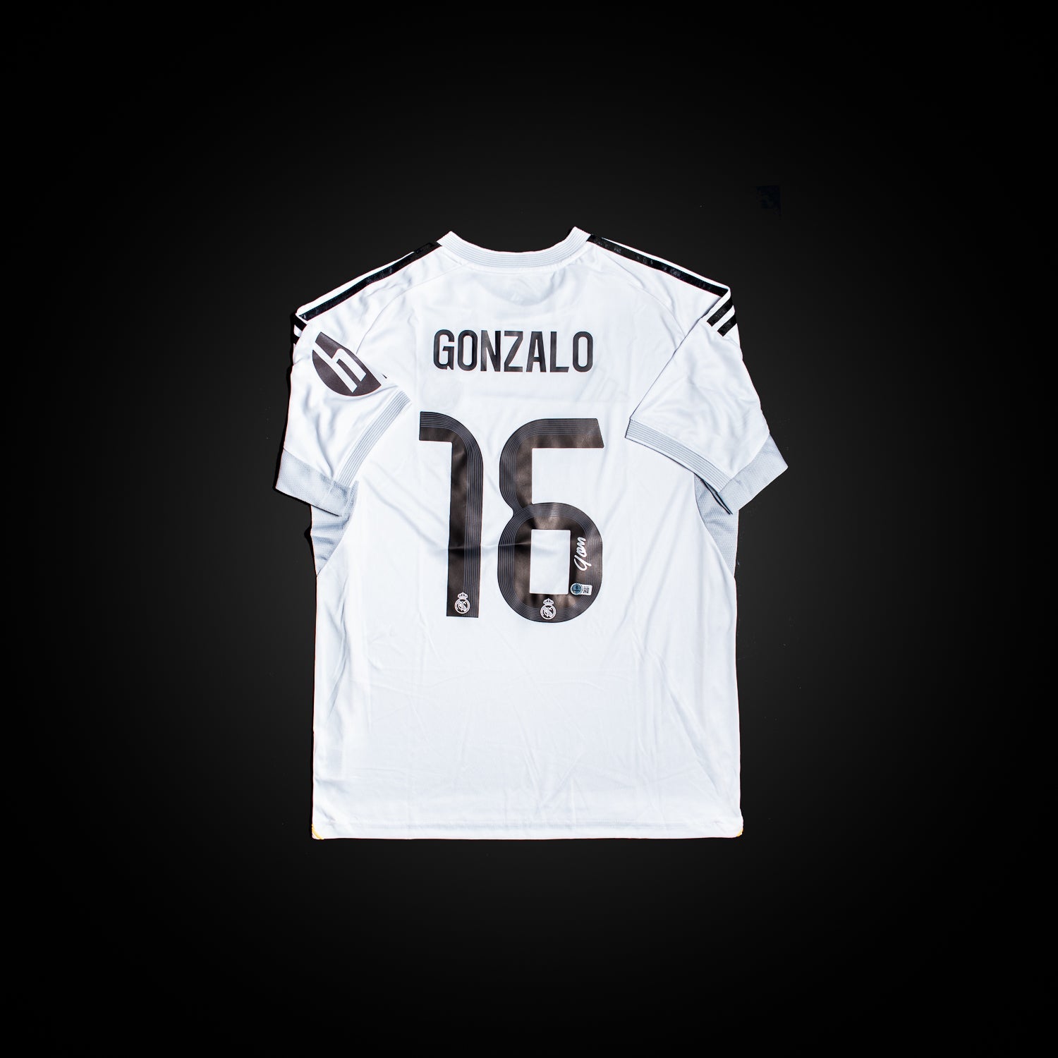 Subasta - Gonzalo Garcia Jersey Firmado - Real Madrid