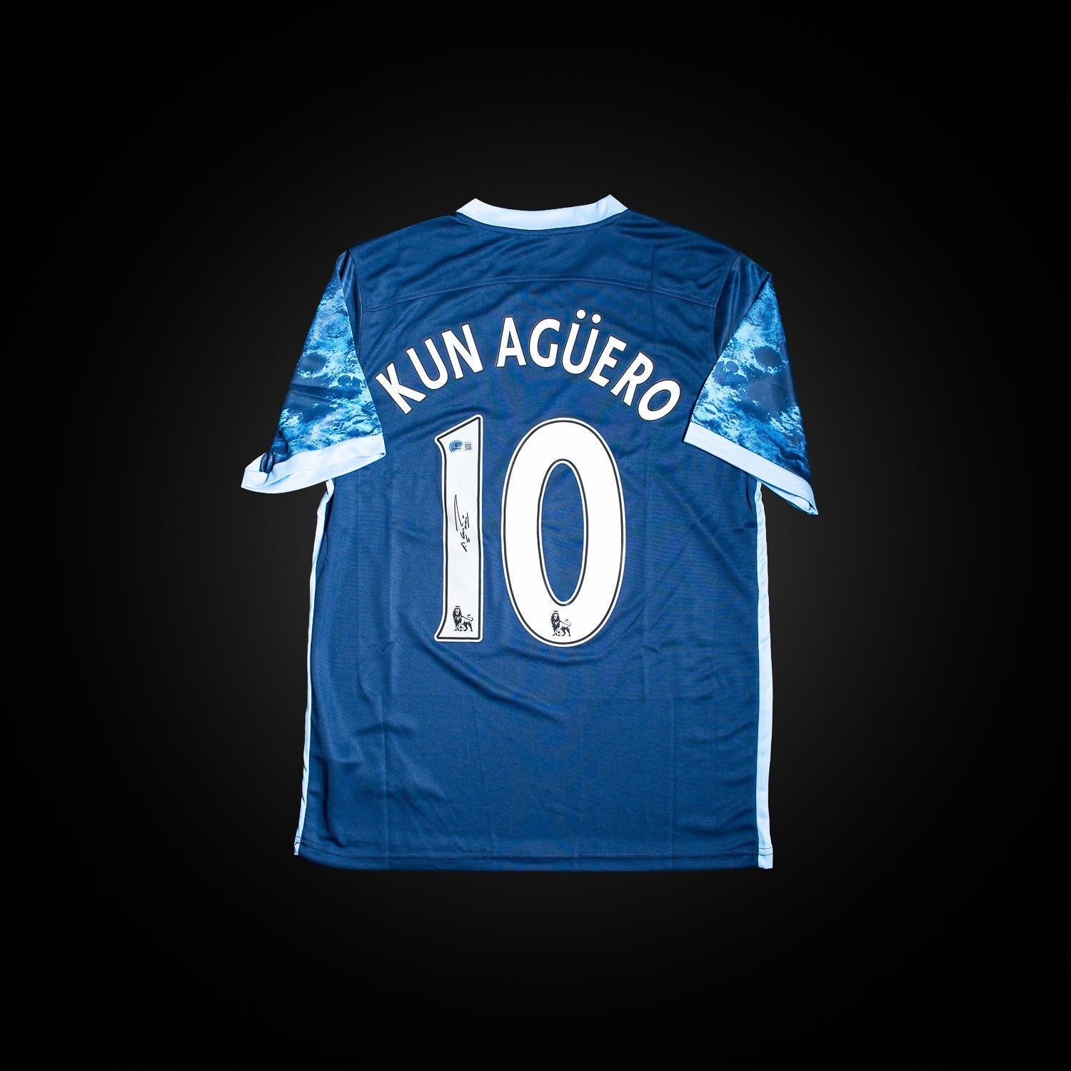 Subasta - Kun Aguero Jersey Firmado - Manchester City