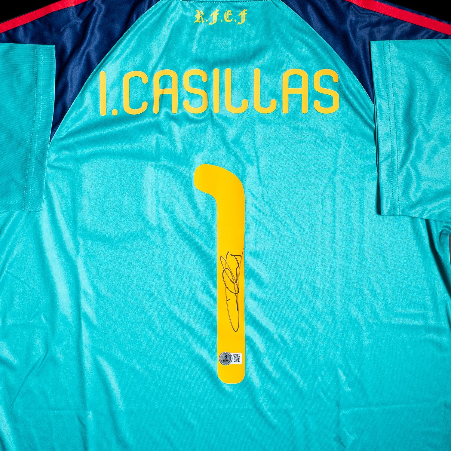 Subasta - Iker Casillas Jersey Firmado - España