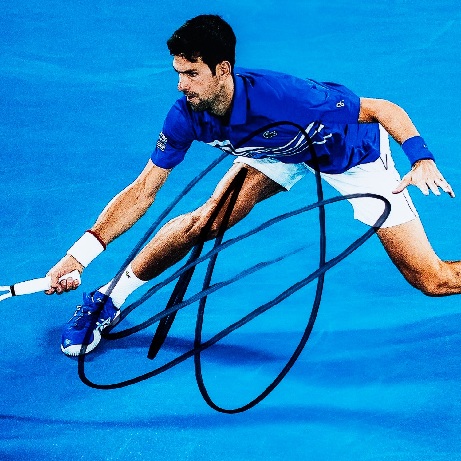 Novak Djokovic Foto Firmada