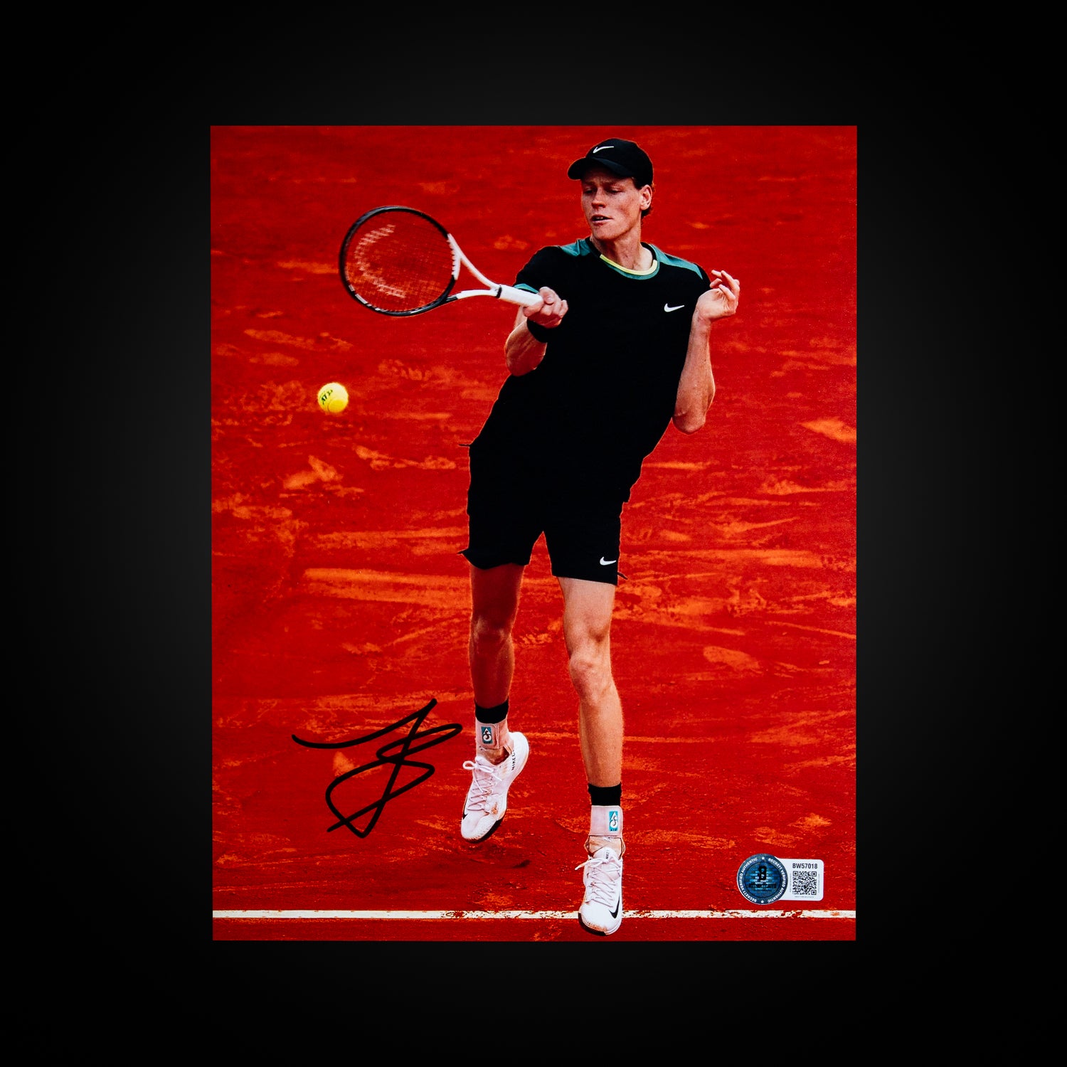 Jannik Sinner Foto Firmada