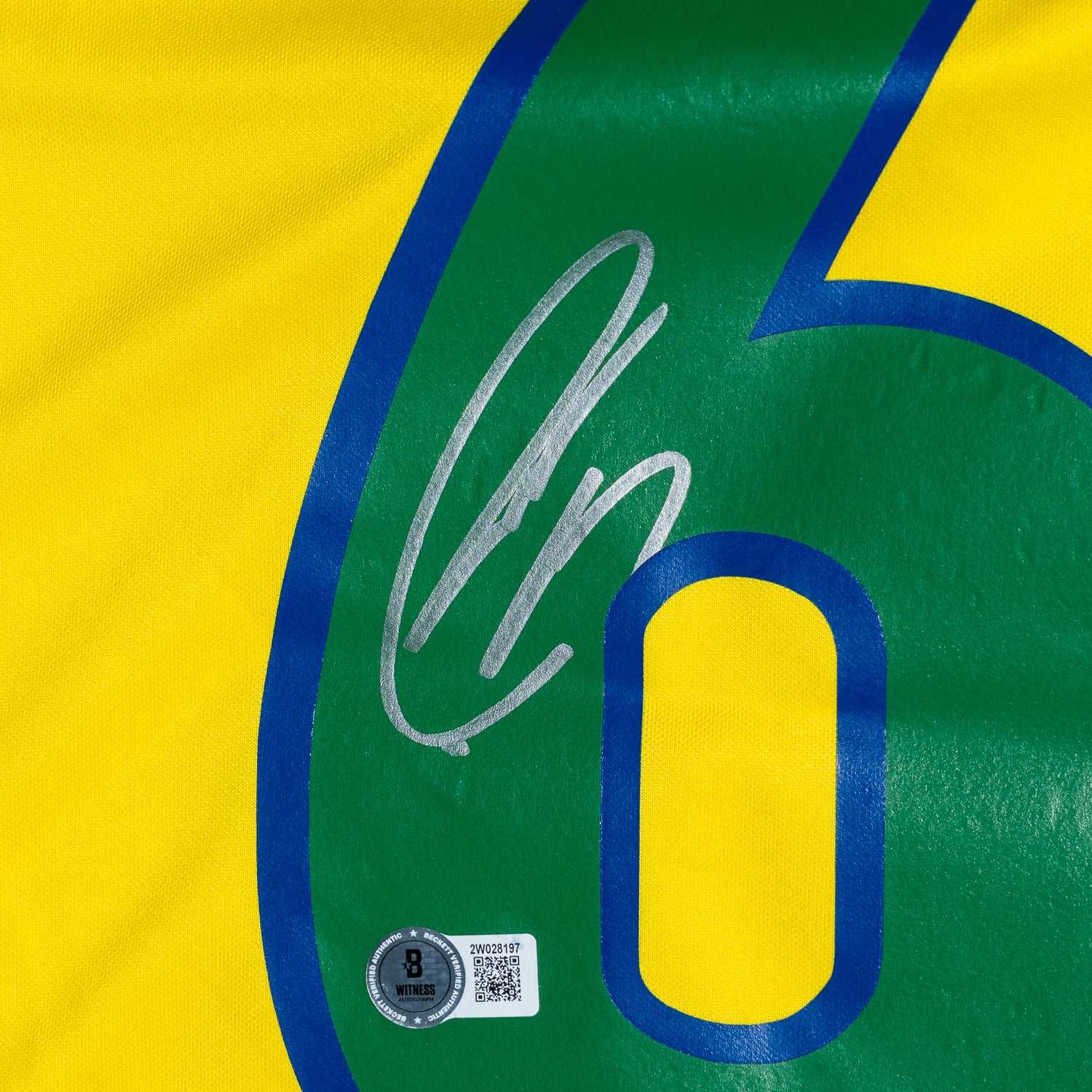 Roberto Carlos Jersey Firmado - Brasil