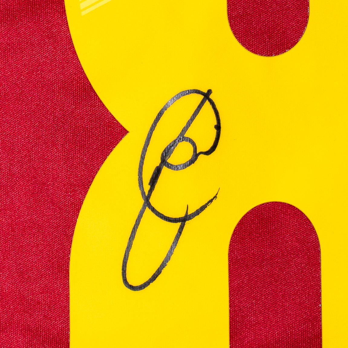 Xavi Hernandez Jersey Firmado - España