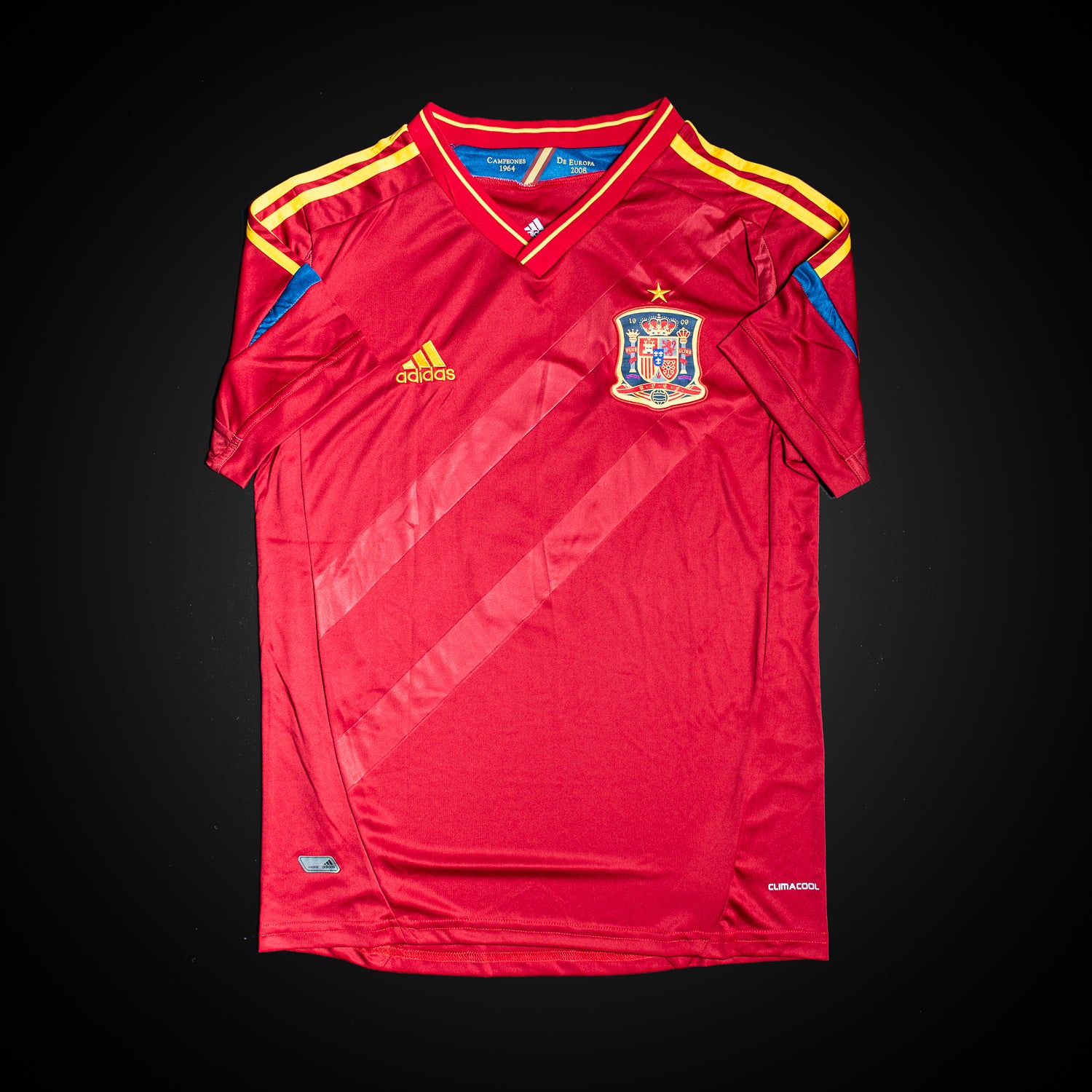 Xavi Hernandez Jersey Firmado - España