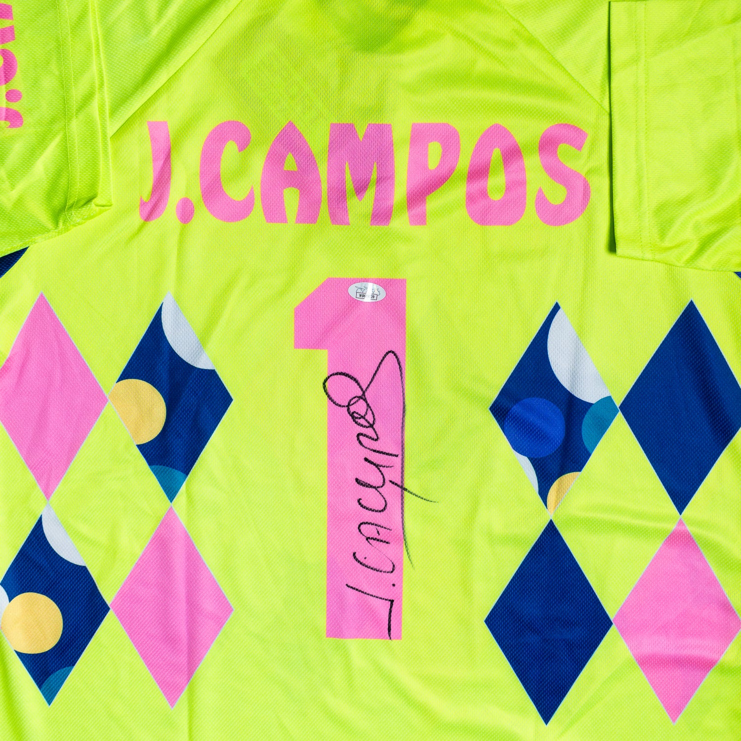 Jorge Campos Jersey Firmado