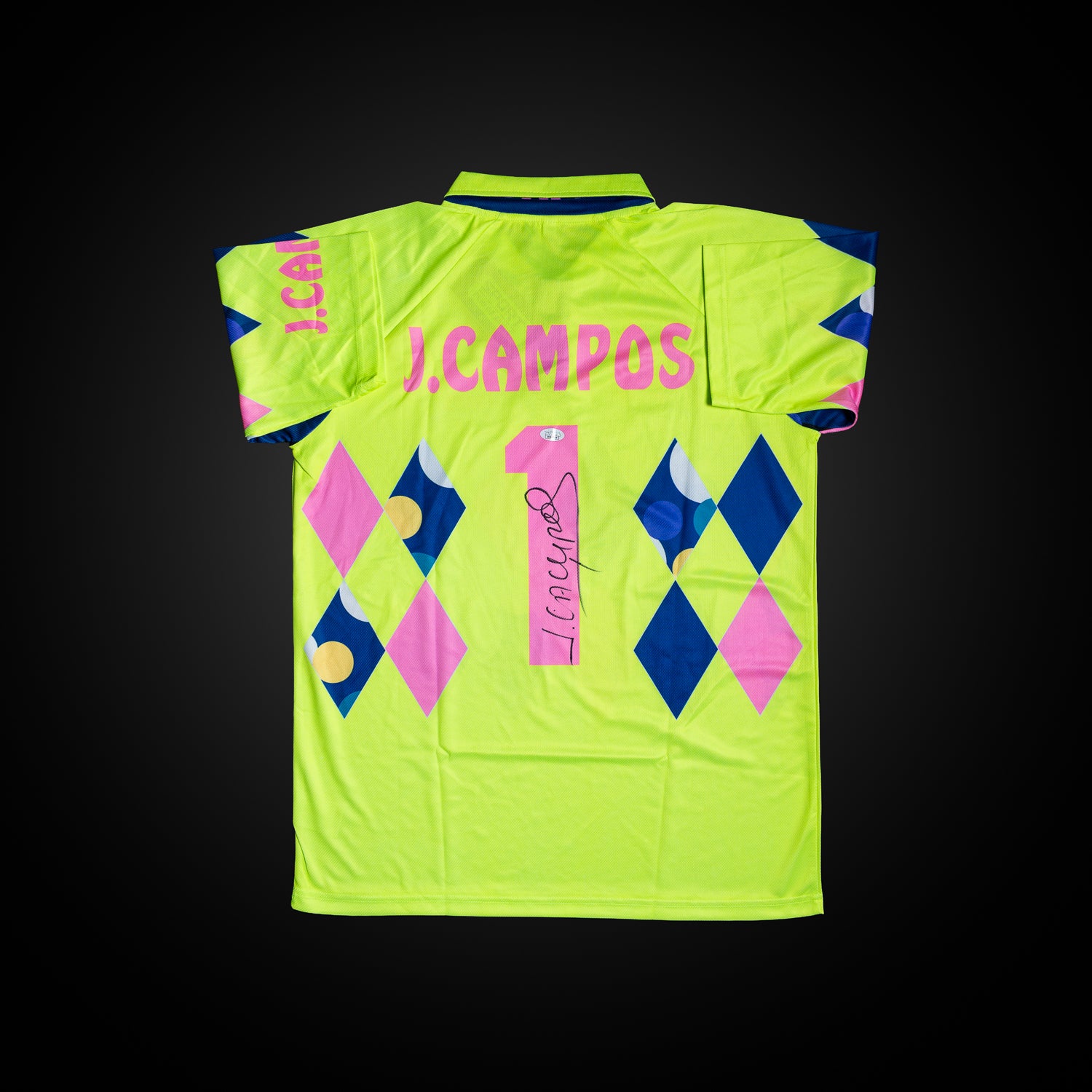 Jorge Campos Jersey Firmado