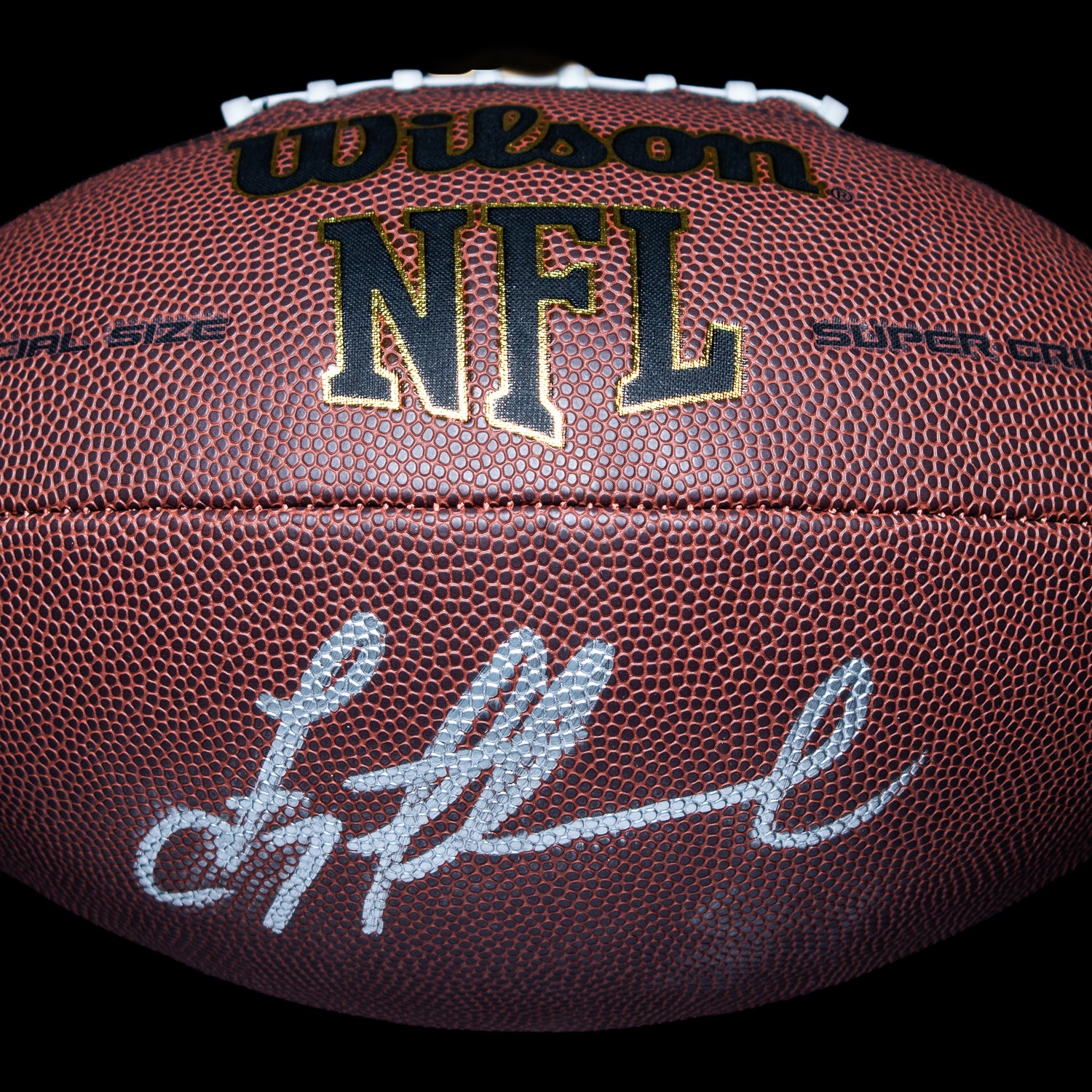 Troy Aikman Balon Firmado - Dallas Cowboys