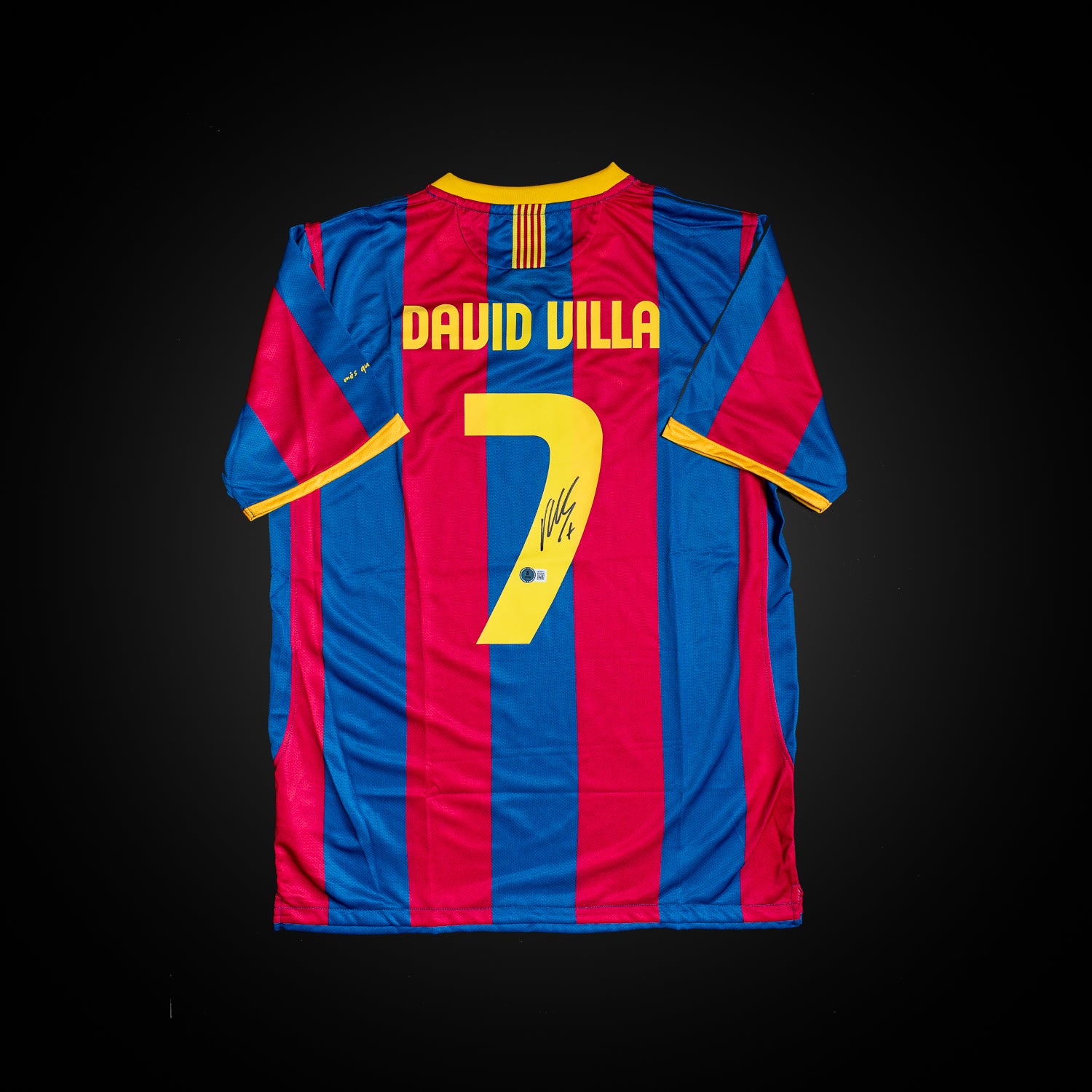 David Villa Jersey Firmado - Barcelona