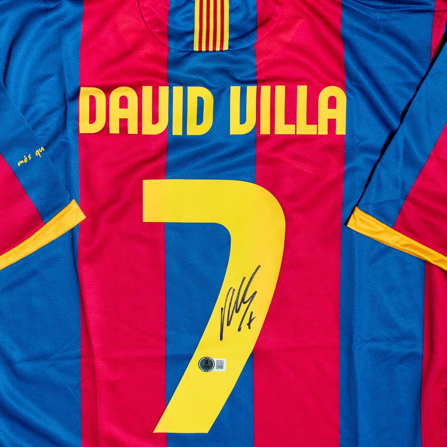 David Villa Jersey Firmado - Barcelona