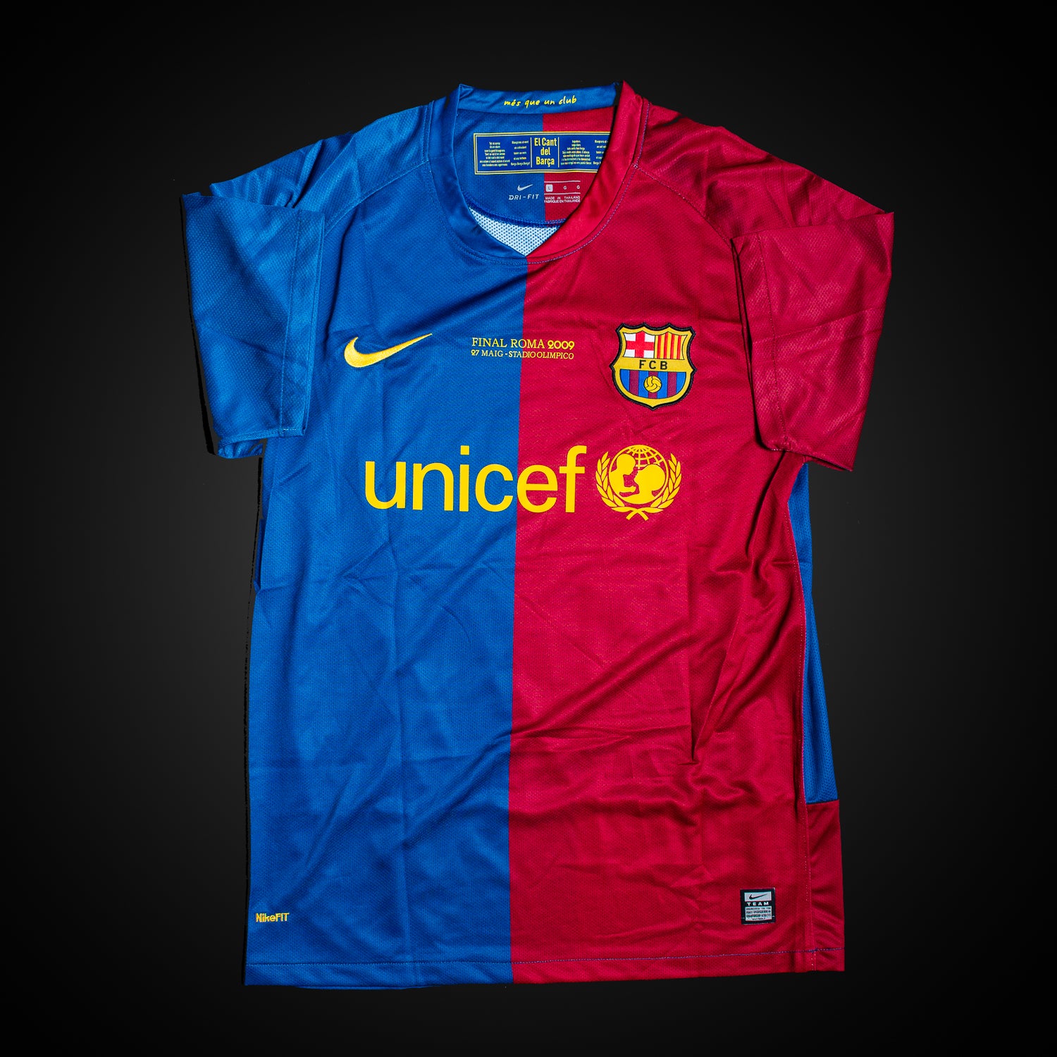 Xavi Hernandez Jersey Firmado - Barcelona