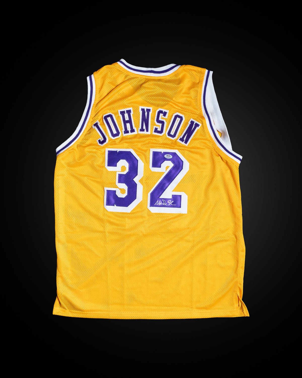Magic Johnson Jersey Firmado - Los Angeles Lakers
