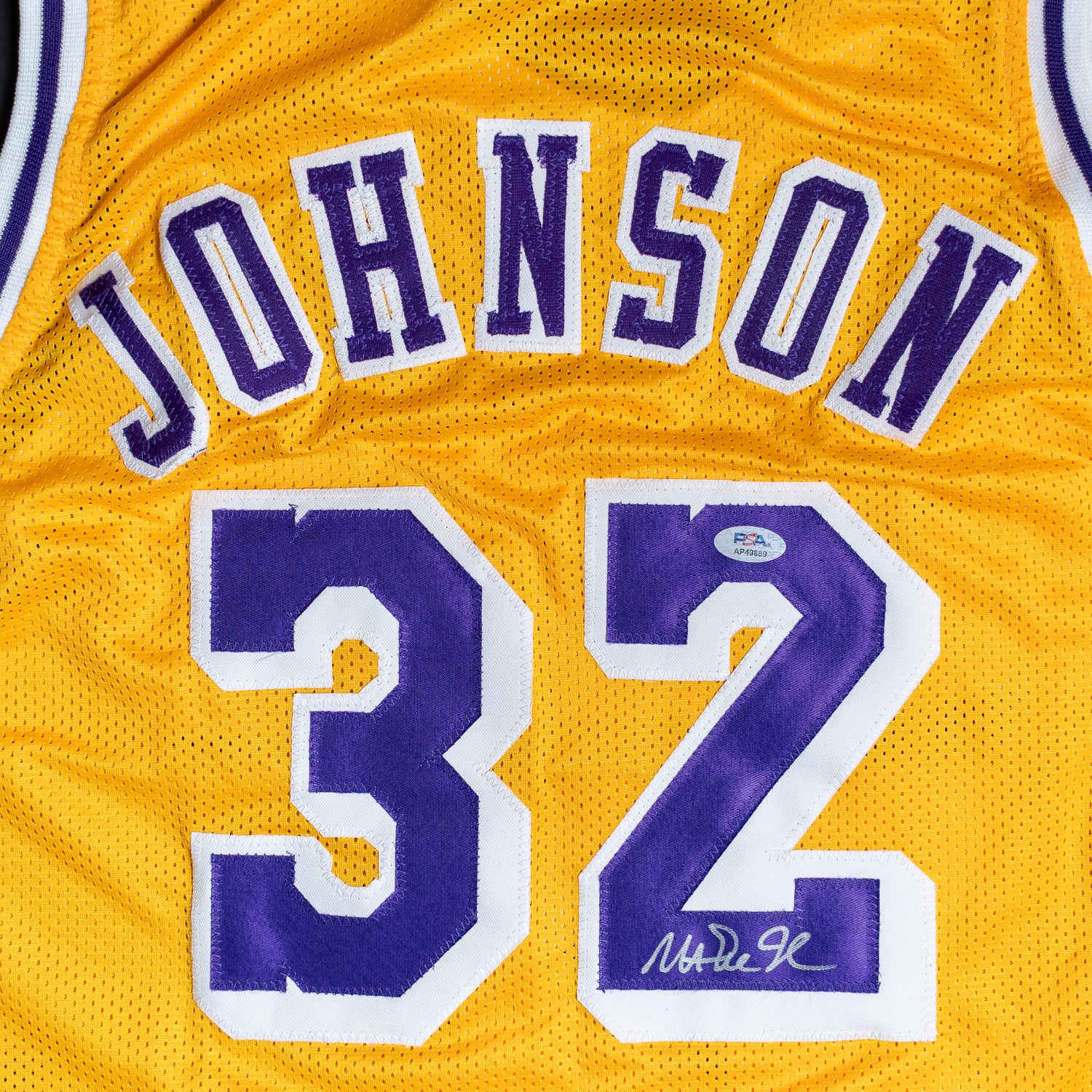 Magic Johnson Jersey Firmado - Los Angeles Lakers
