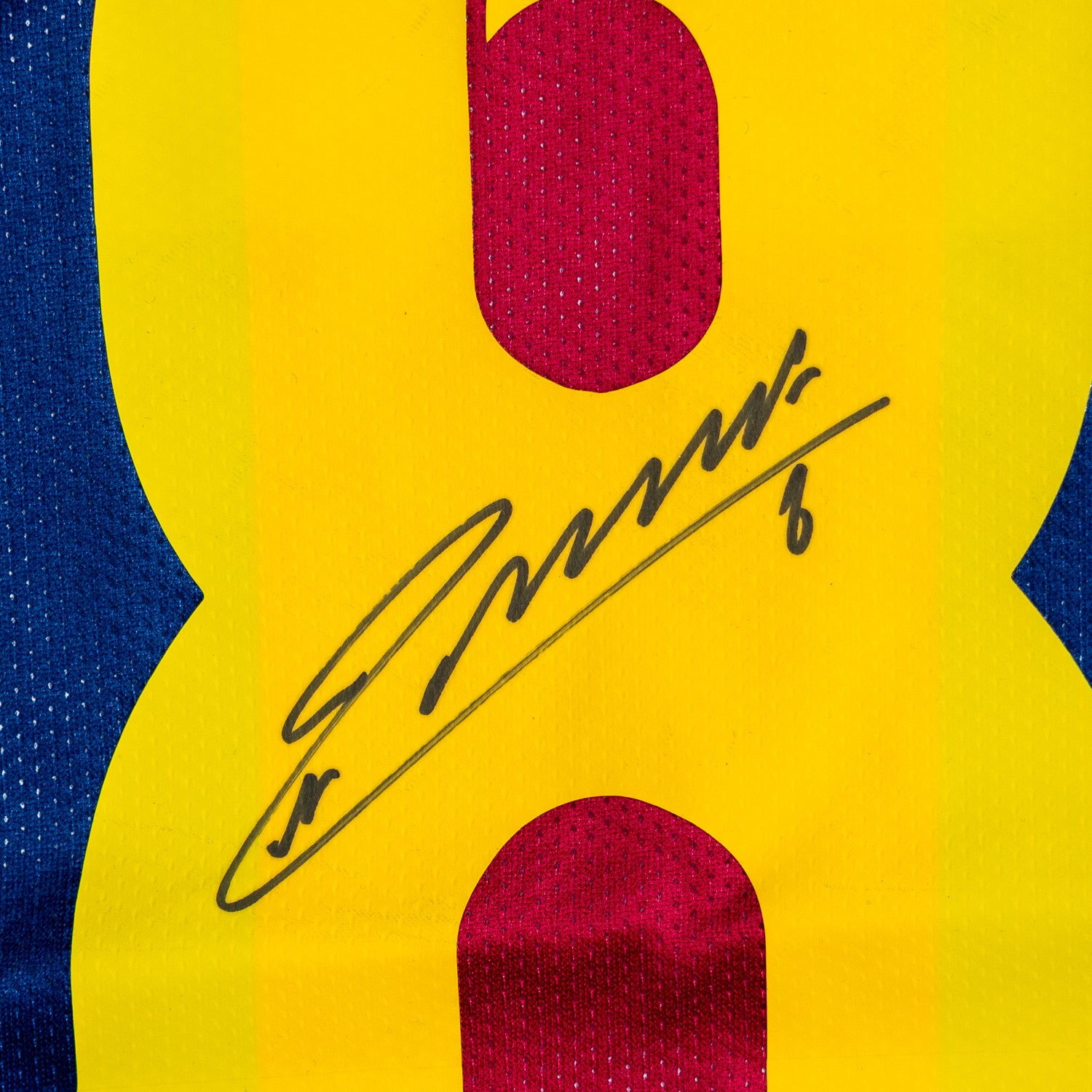 Andres Iniesta Jersey Firmado - Barcelona