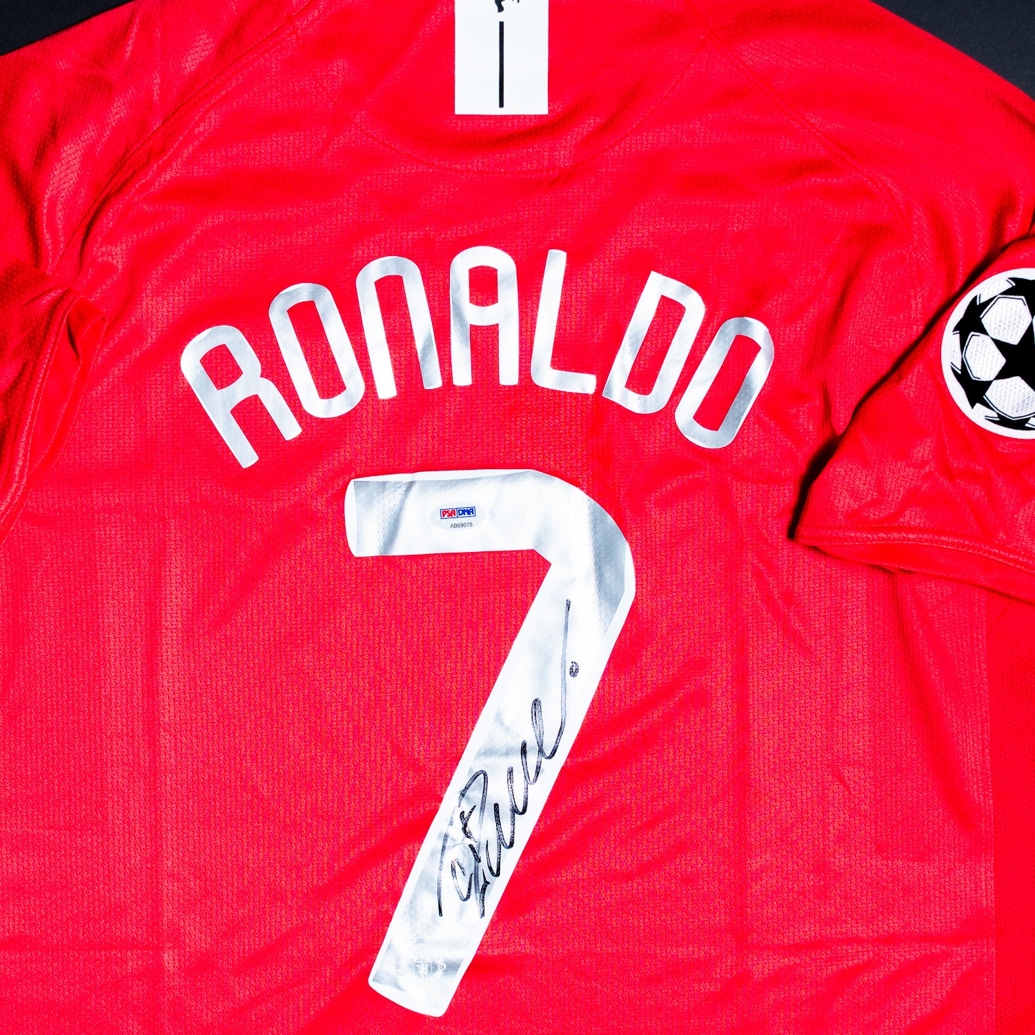 Cristiano Ronaldo Jersey Firmado - Manchester