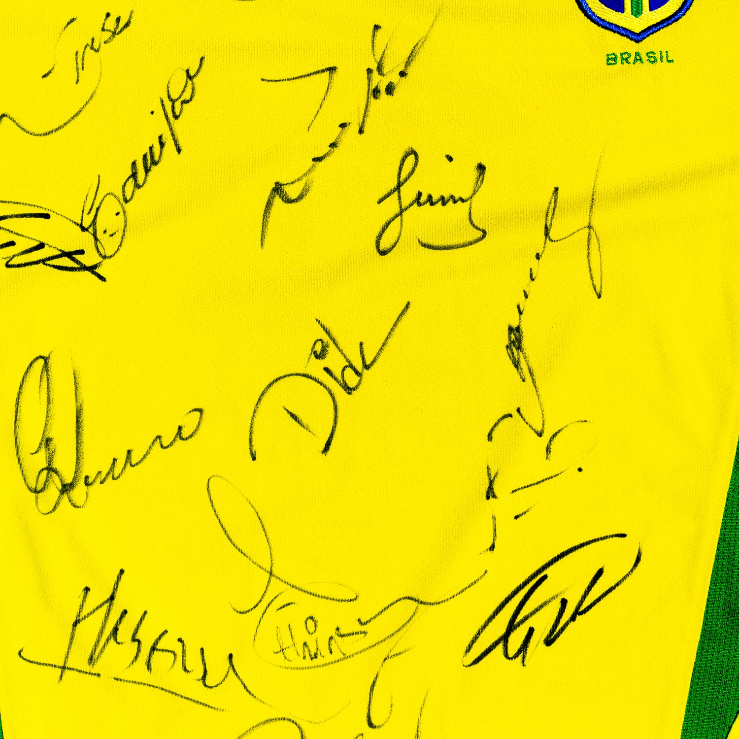 Todo El Equipo Jersey Firmado - Brasil
