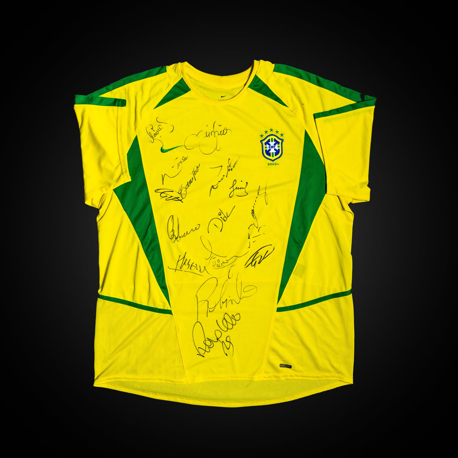 Todo El Equipo Jersey Firmado - Brasil