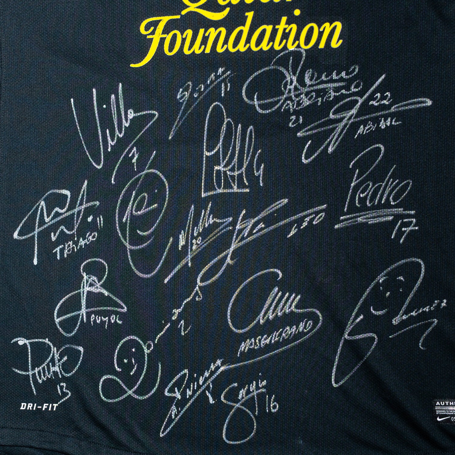 Todo El Equipo Jersey Firmado - Barcelona