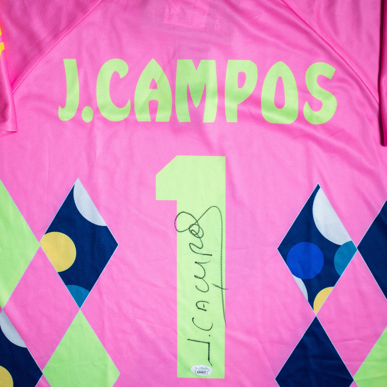 Jorge Campos Jersey Firmado - Mexico