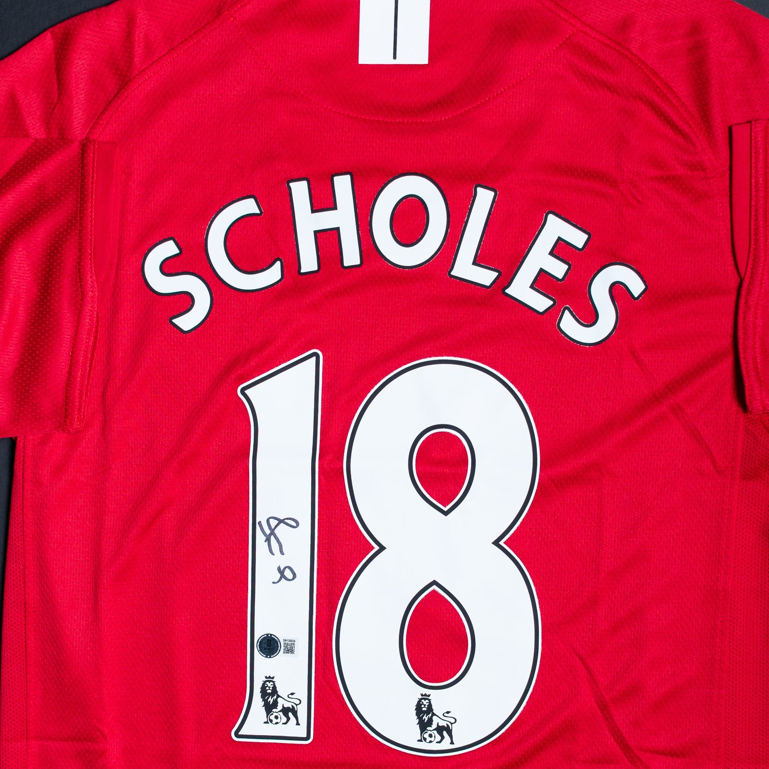 Paul Scholes Jersey Firmado - Manchester United