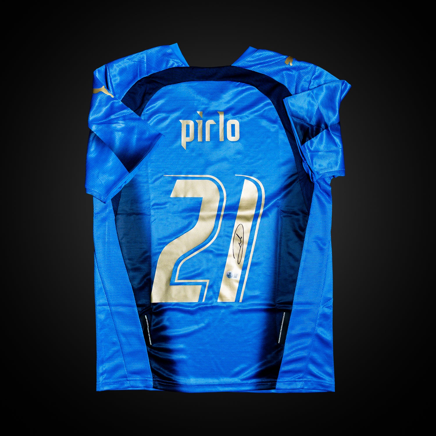 Andrea Pirlo Jersey Firmado - Italia