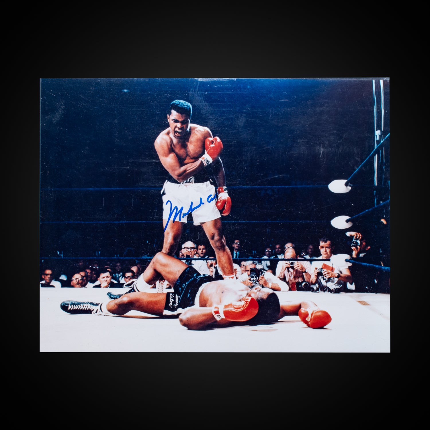 Muhammad Ali Foto Firmada