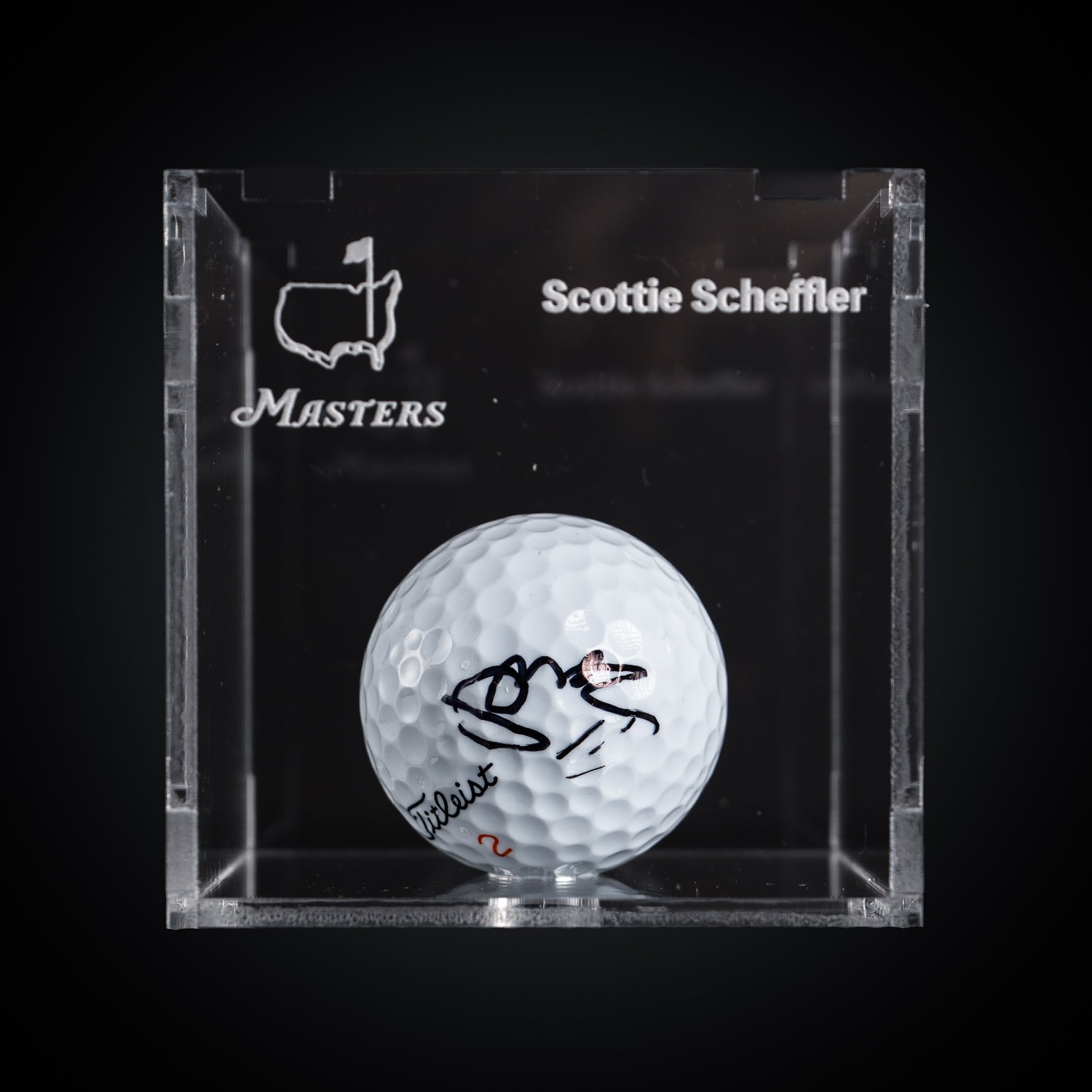 Scottie Scheffler Pelota Firmada
