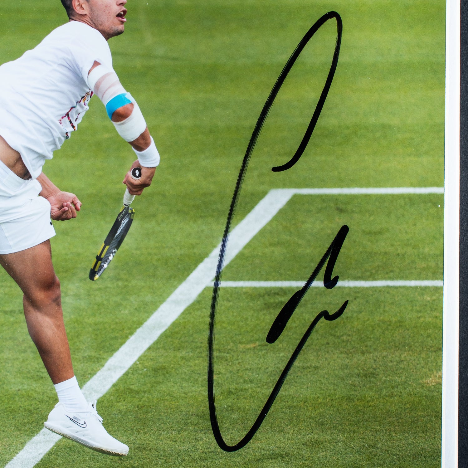 Carlos Alcaraz Foto Firmada