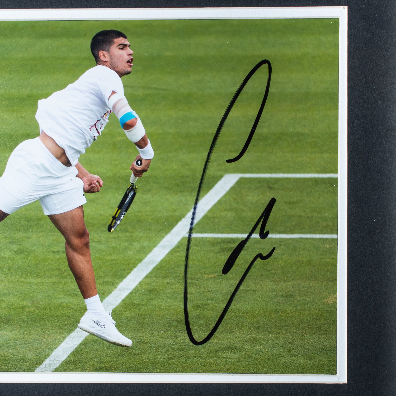 Carlos Alcaraz Foto Firmada