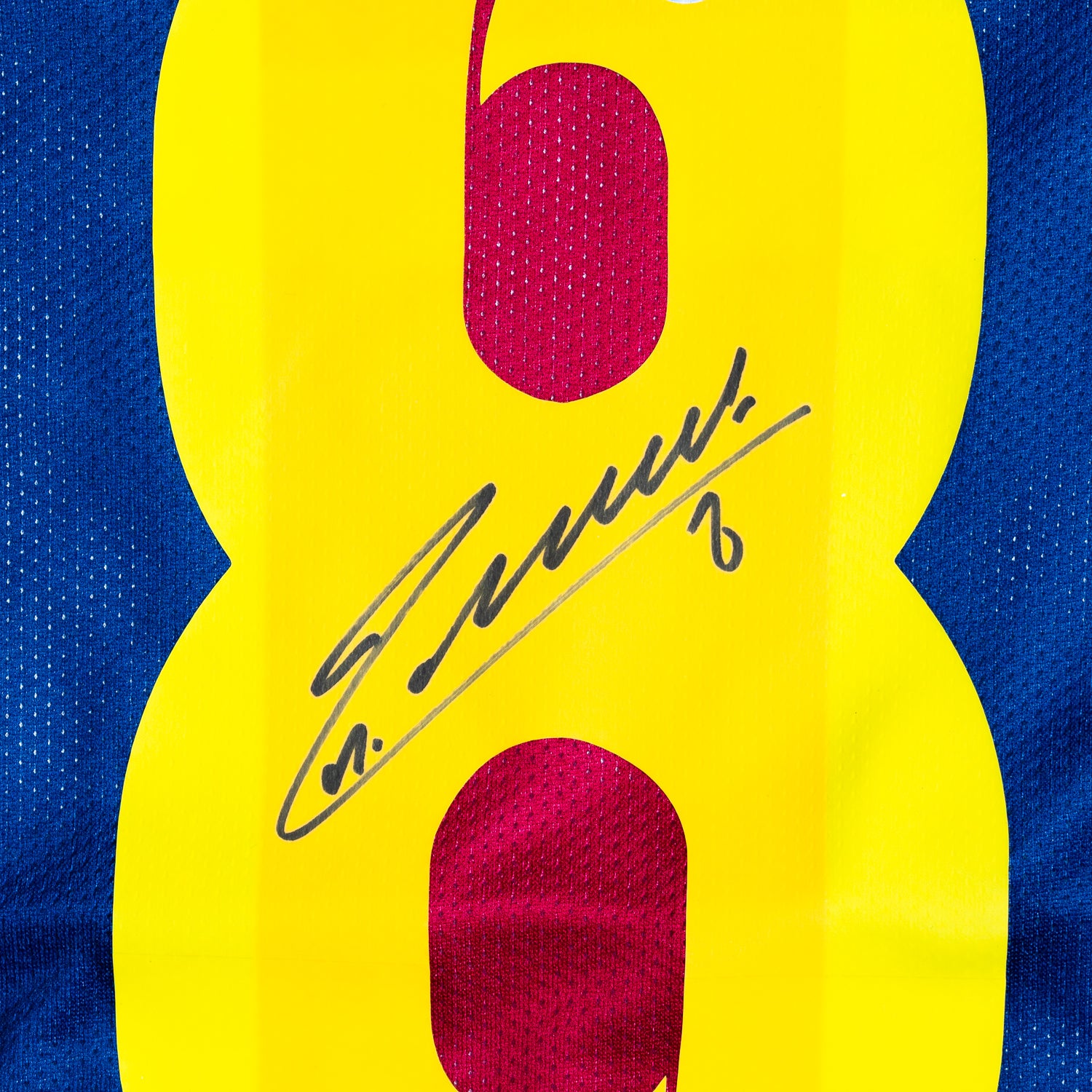 Andres Iniesta Jersey Firmado - Barcelona