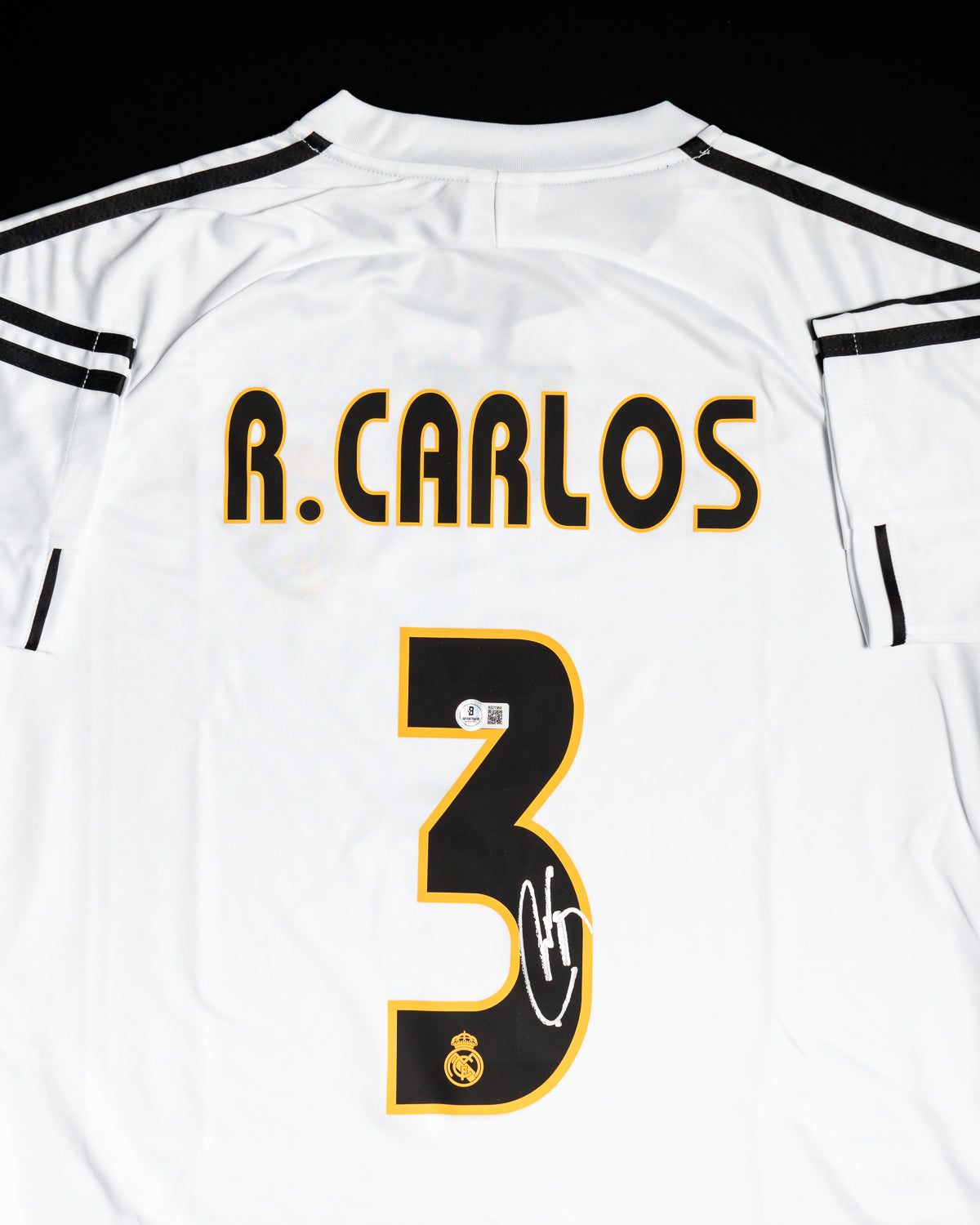 Roberto Carlos Jersey Firmado - Real Madrid