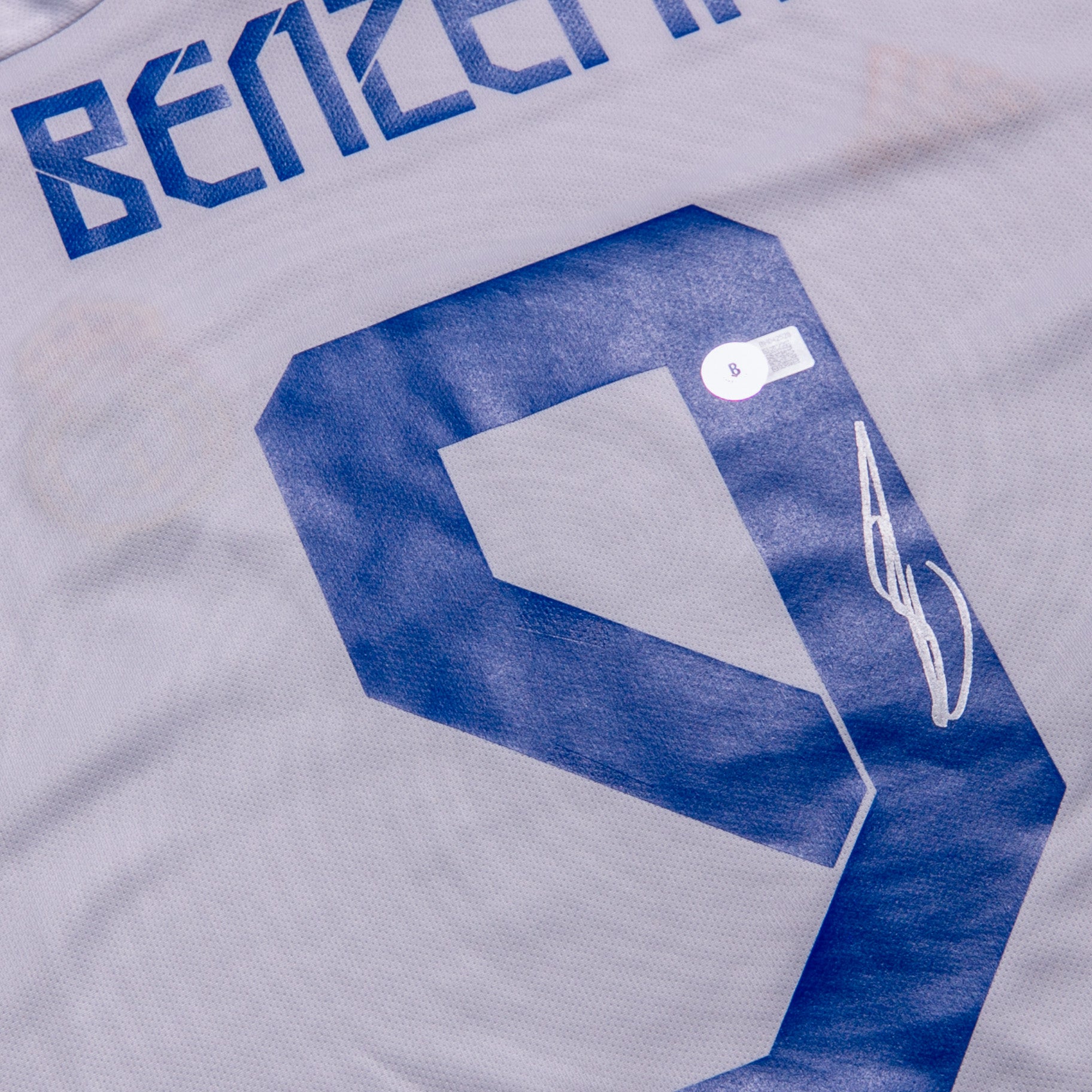 Jersey Firmado Karim Benzema - Real Madrid