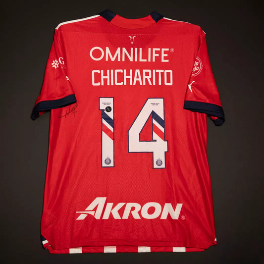 Jersey Firmado Chicharito Hernández - Chivas