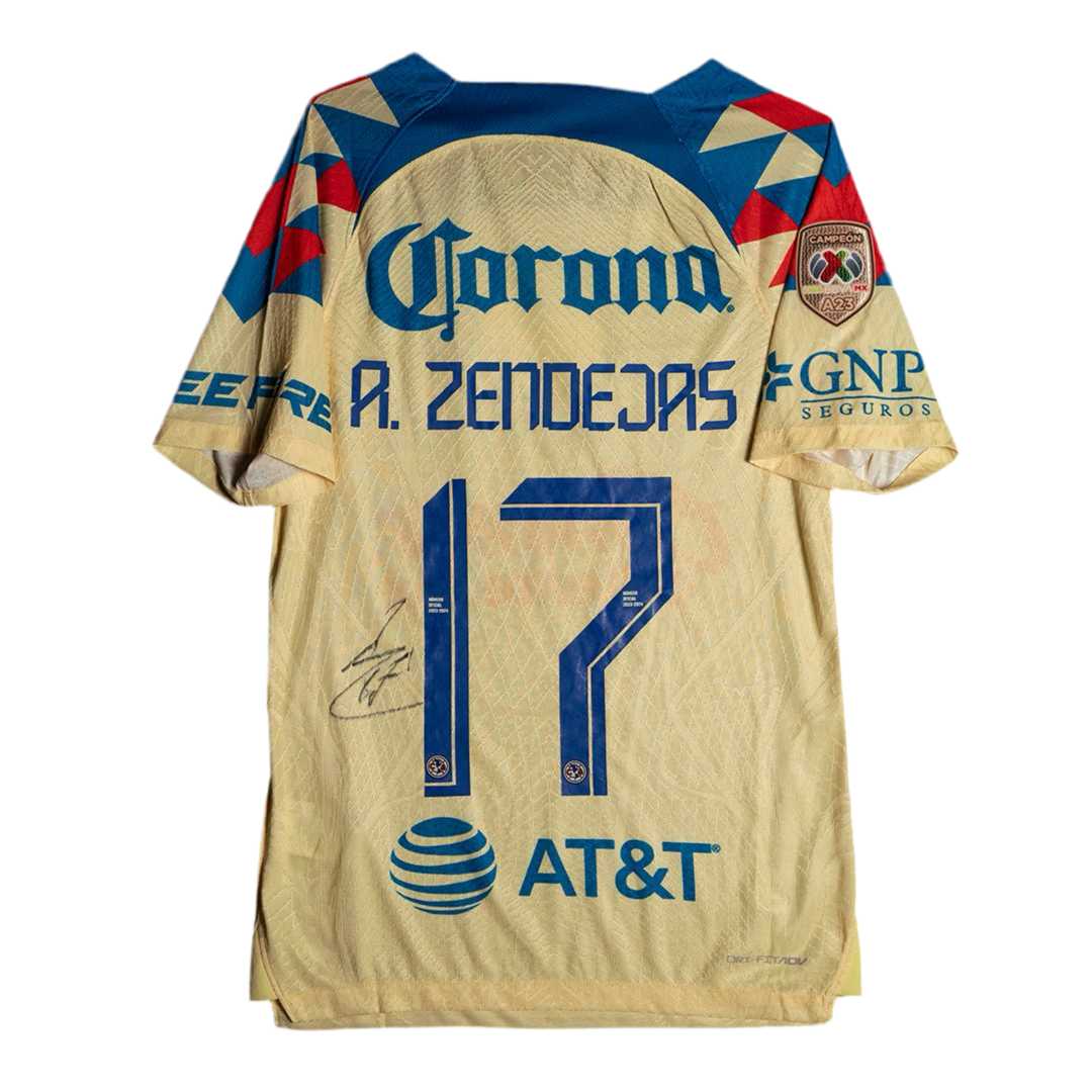 Jersey Firmado Álex Zendejas - America