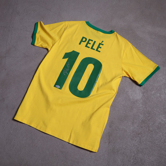 Jersey Firmado Pelé - Brasil