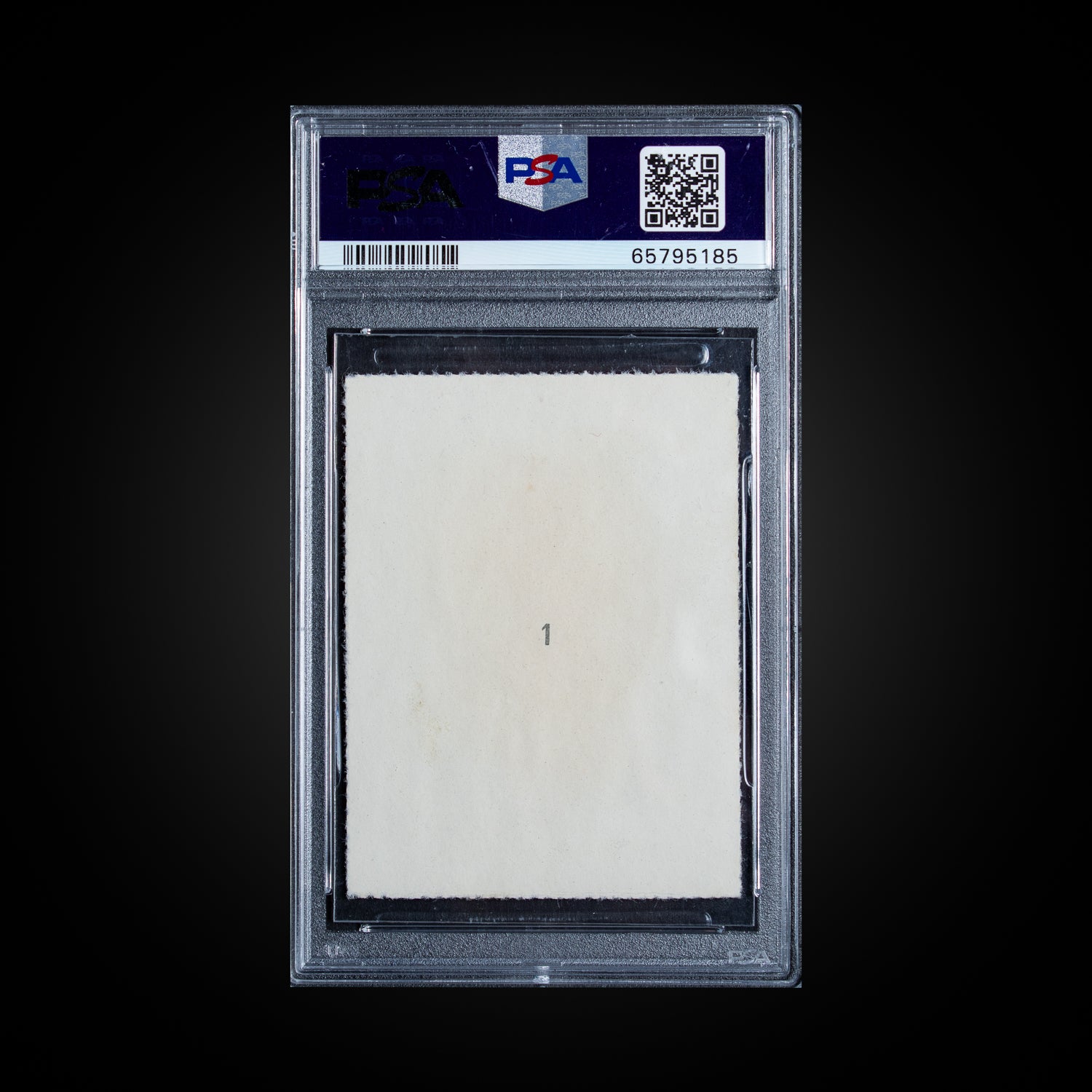 1958 Editora Aquarela Brasil Campeao Mundial De Futebol Perforated-Black Gilmar 1 PSA 2 GOOD