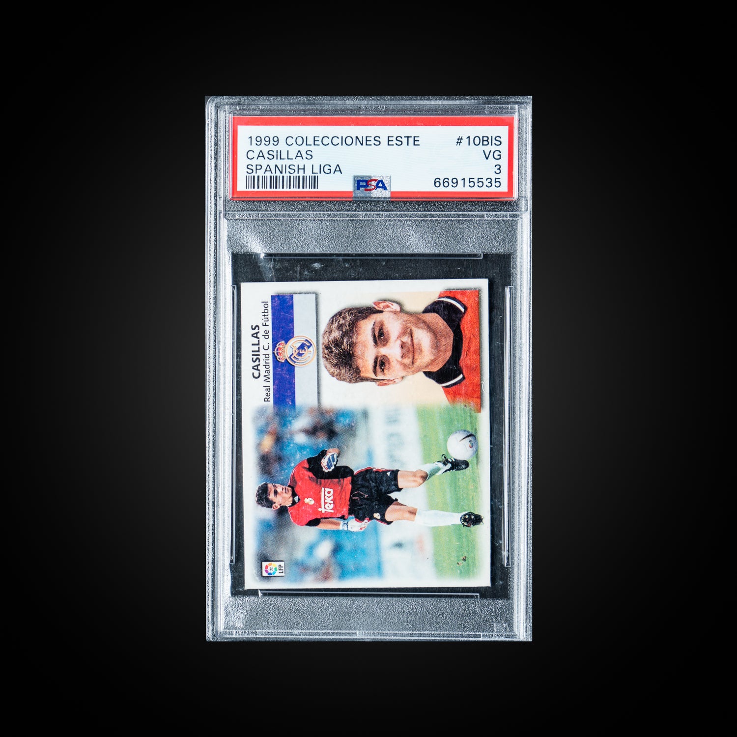 1999  Colecciones Este Spanish Liga  Iker Casillas 10BIS PSA 3