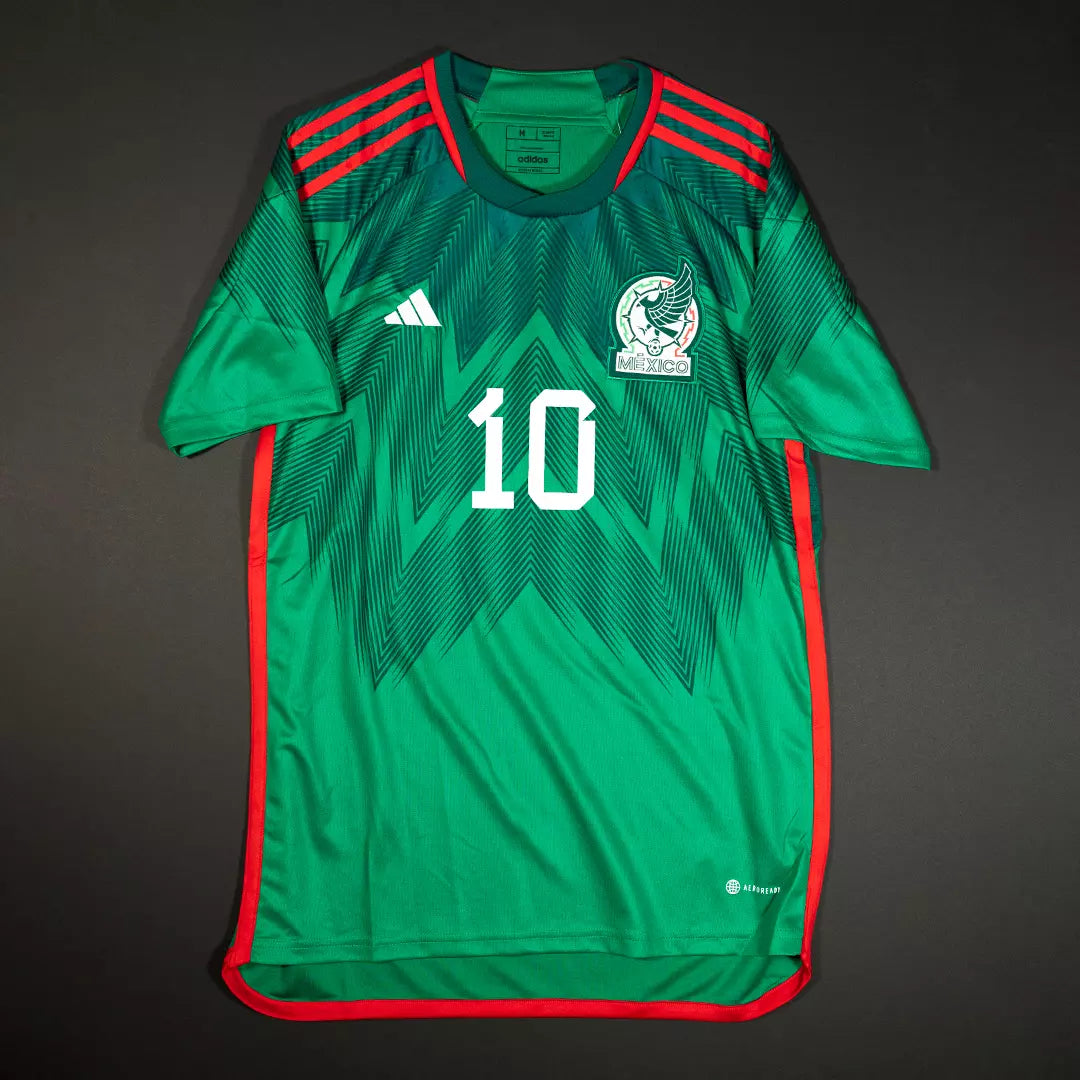 Jersey Firmado Alexis Vega - México Mundial 2022