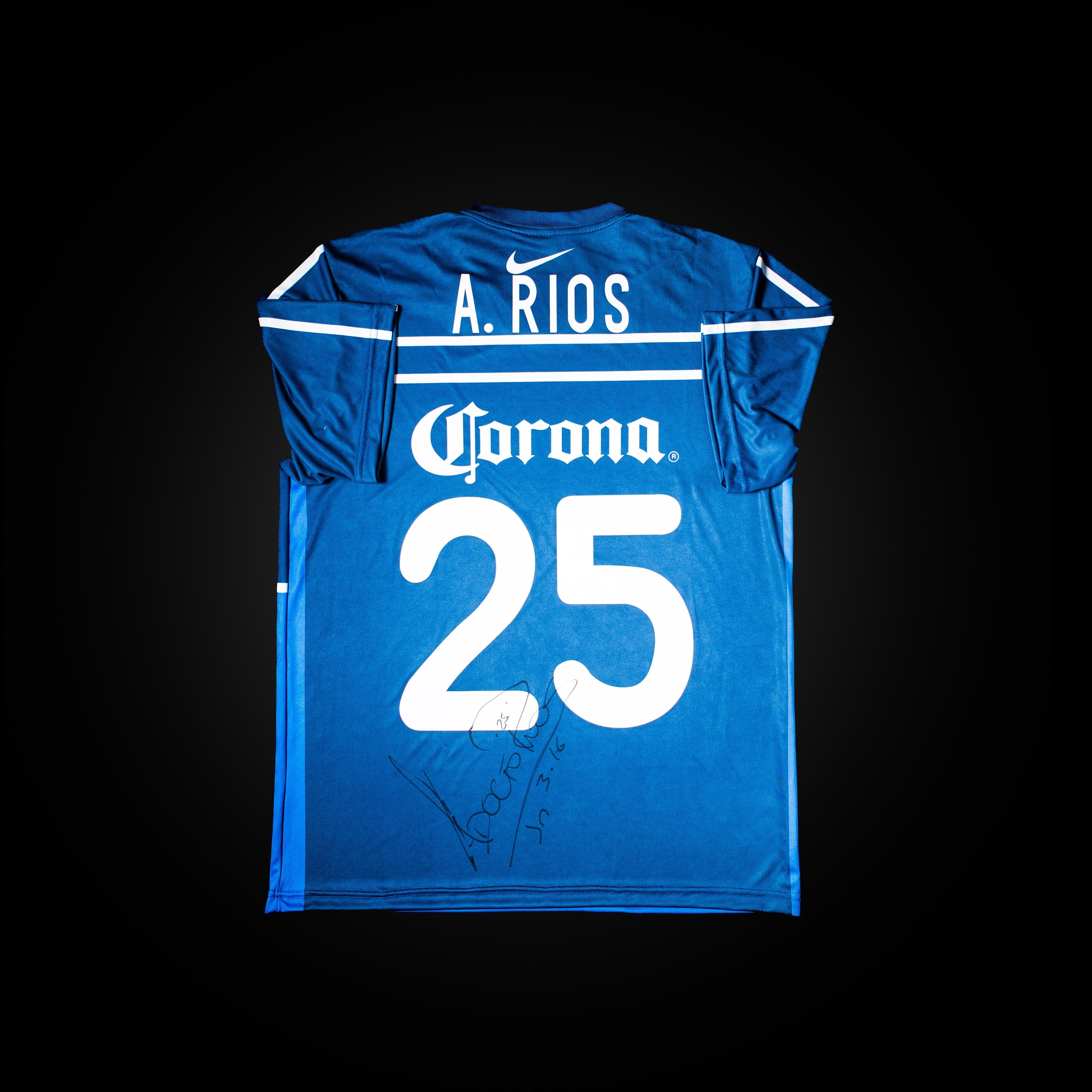 Subasta - Adolfo Rios Jersey Firmado - Club America