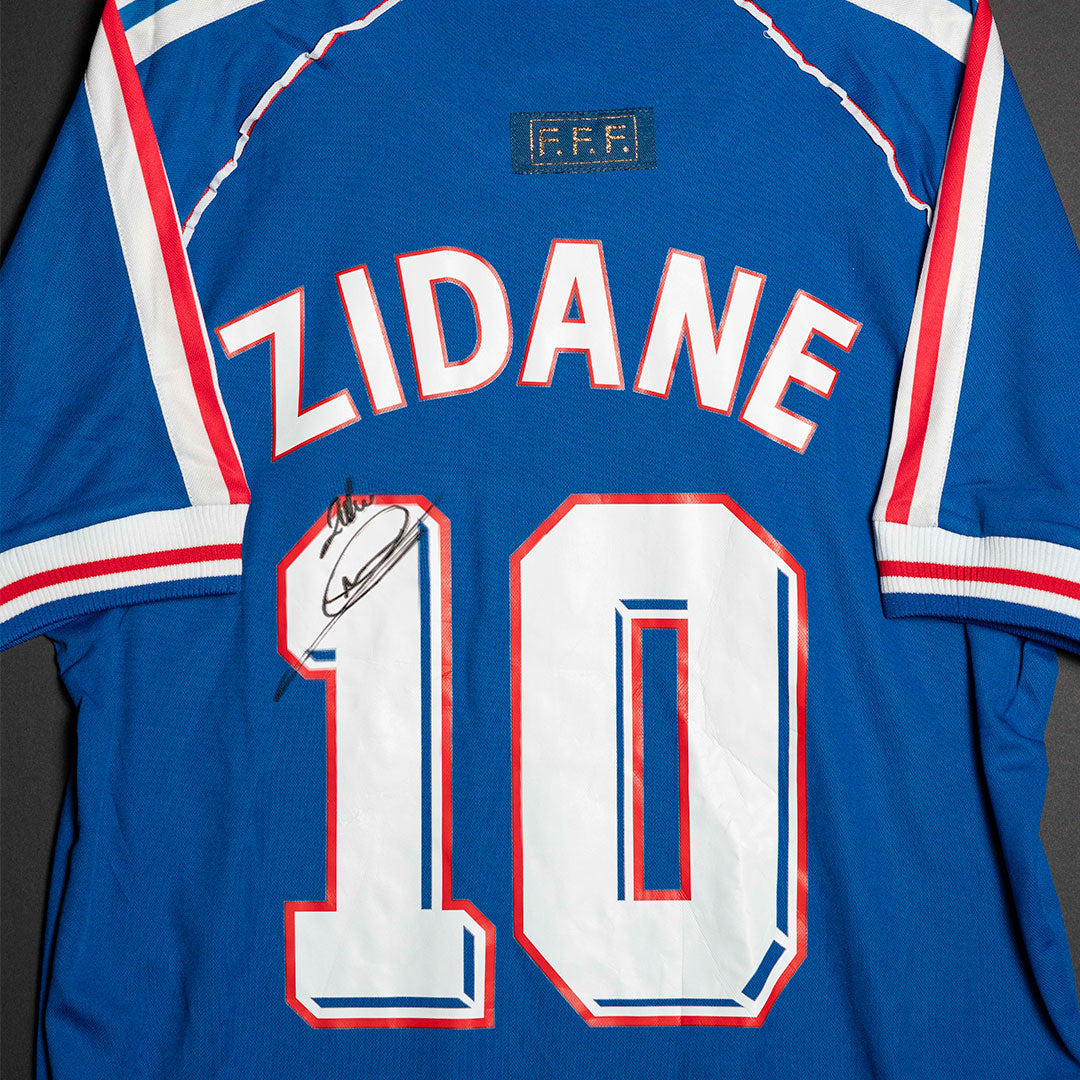 Jersey Firmado Zinedine Zidane - Selección de Francia 1998